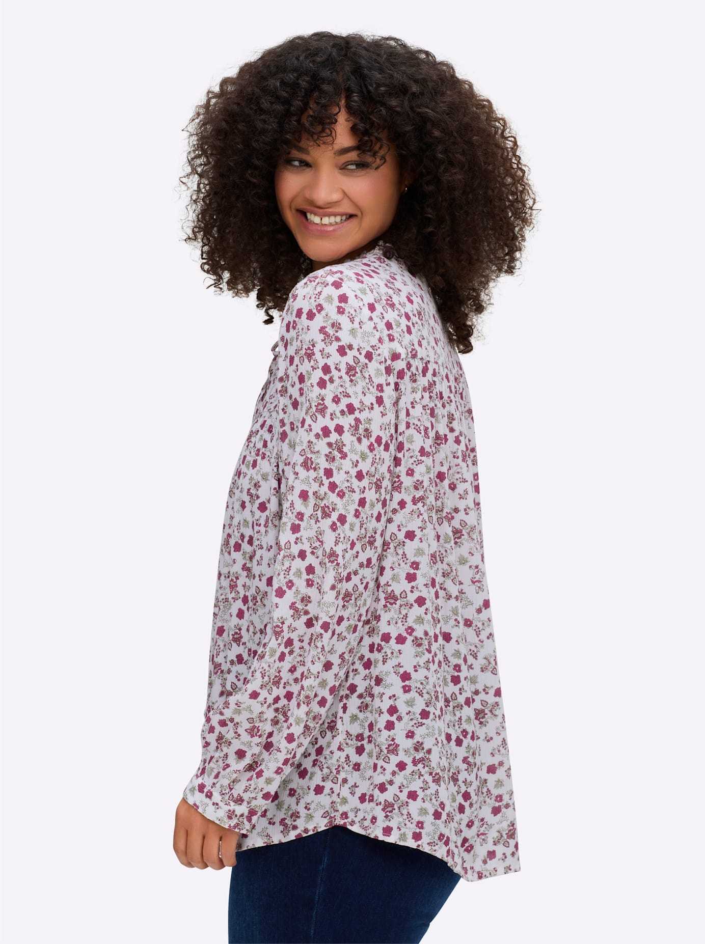 Sheego Druckbluse
