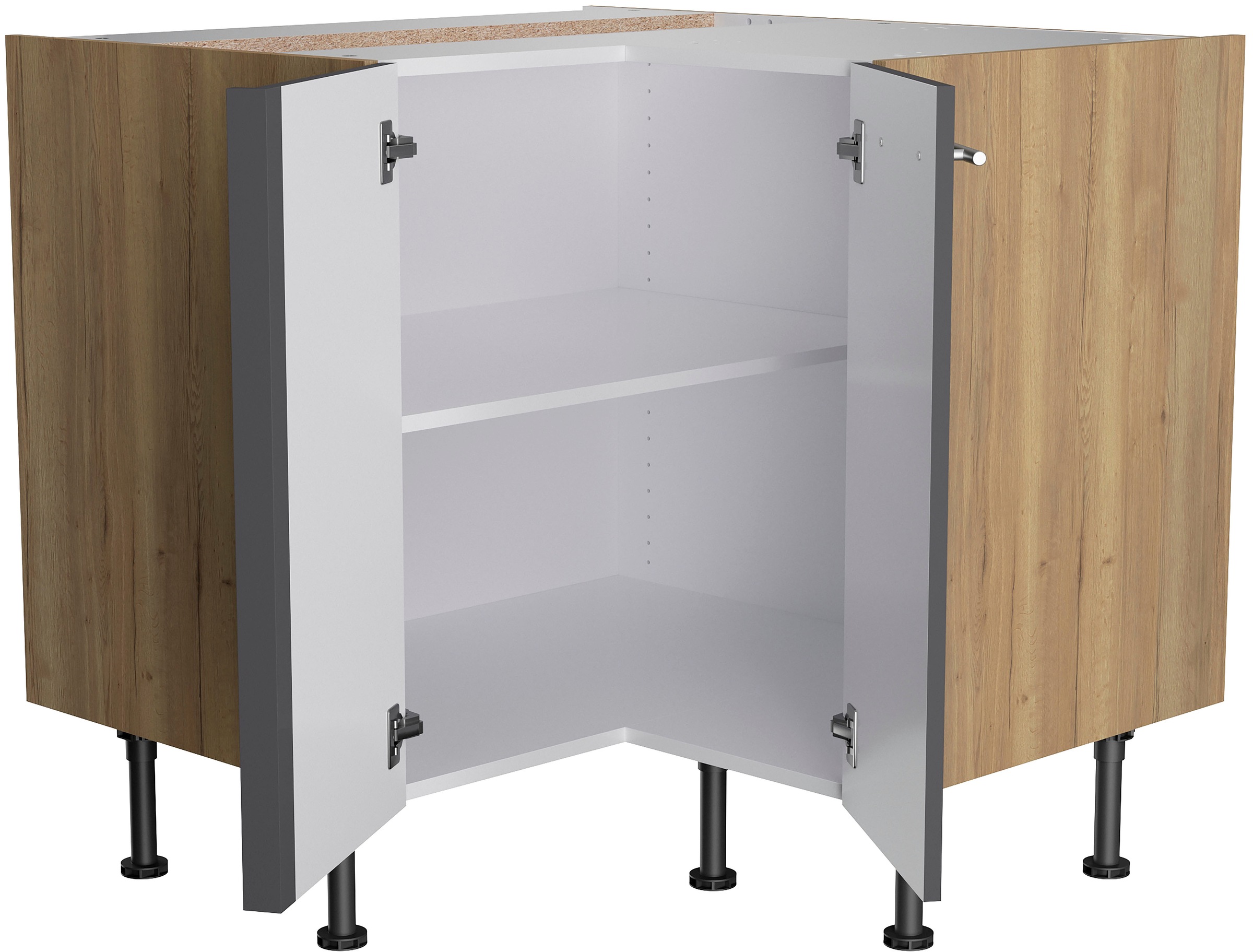 OPTIFIT Eckunterschrank »Klara«, Breite 90 x 90 cm