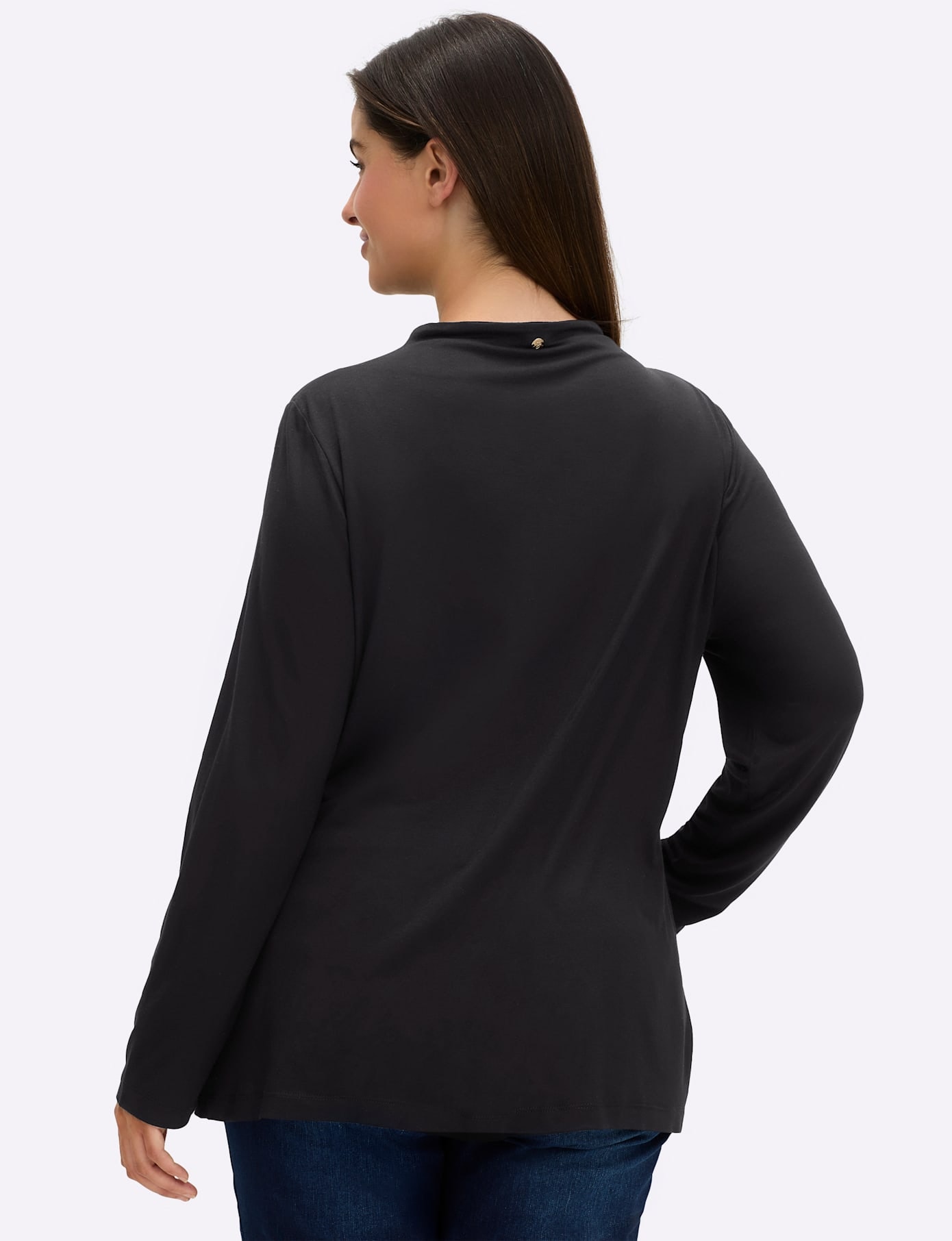 Sheego Langarmshirt »Langarm-Shirt«, (1 tlg.)