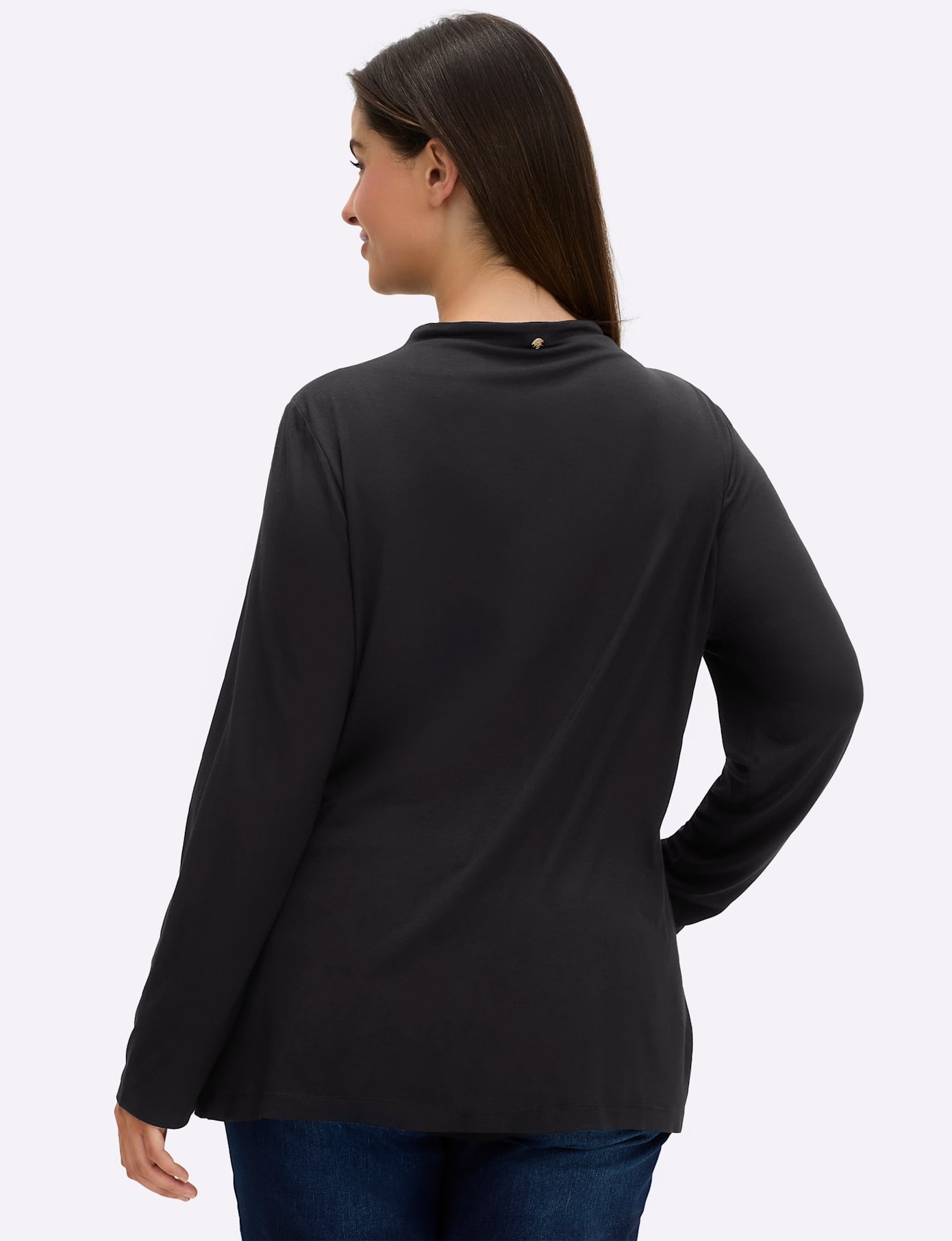 Sheego Langarmshirt "Langarm-Shirt", 1 Stk. günstig online kaufen