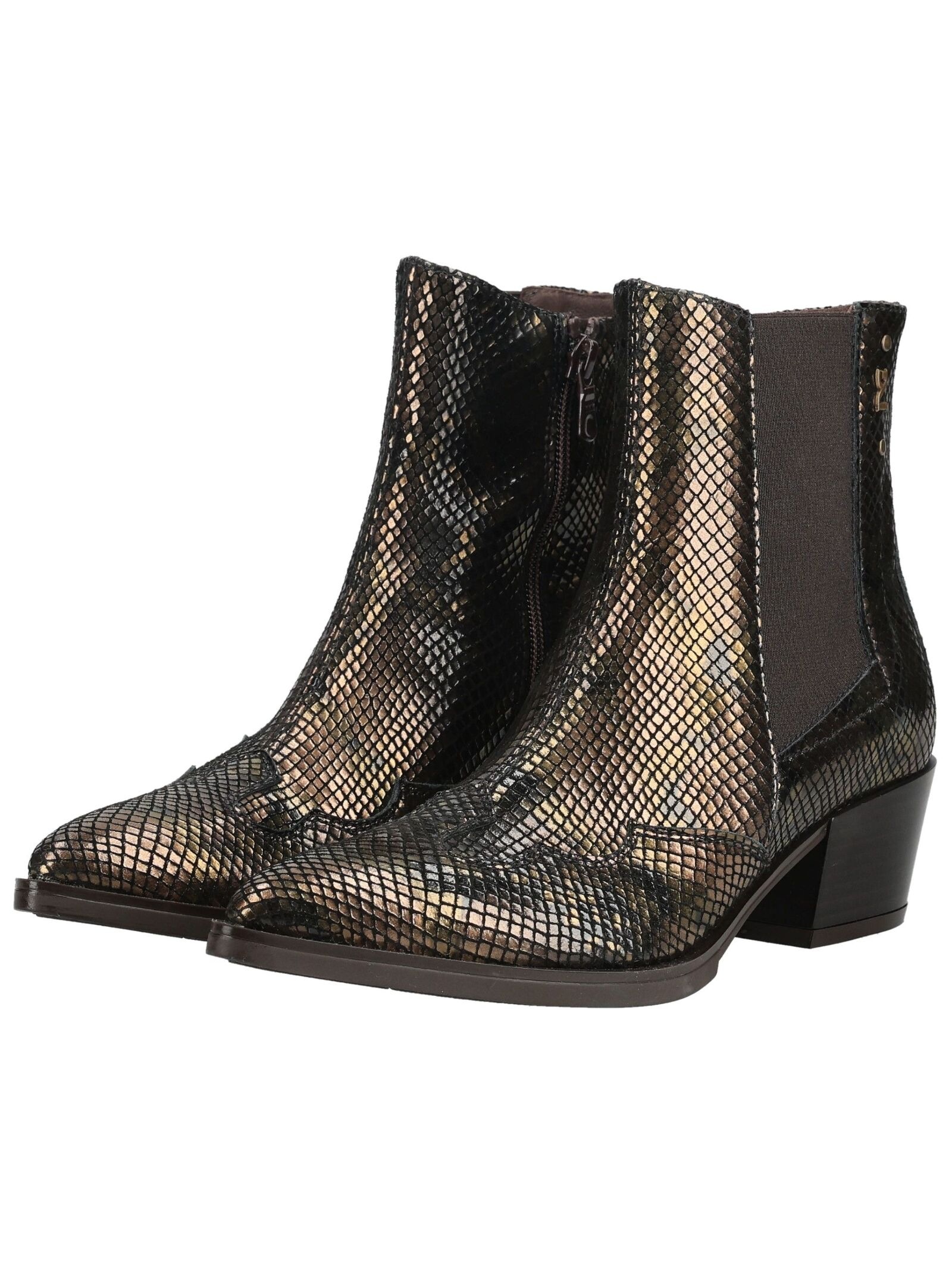Nero Giardini Bikerboots »Nero Giardini Stiefelette Leder/Textil«