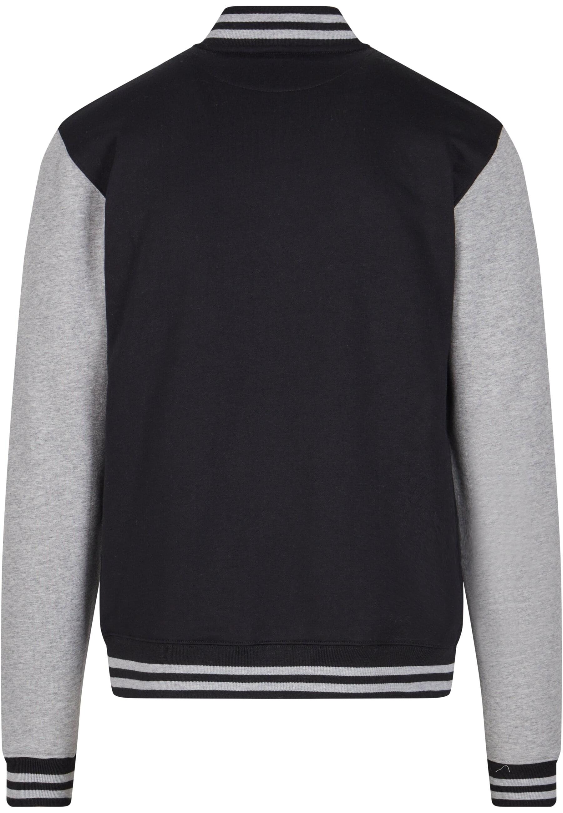 URBAN CLASSICS Collegejacke »Urban Classics Herren 2-tone College Sweatjacket«, (1 St.), ohne Kapuze