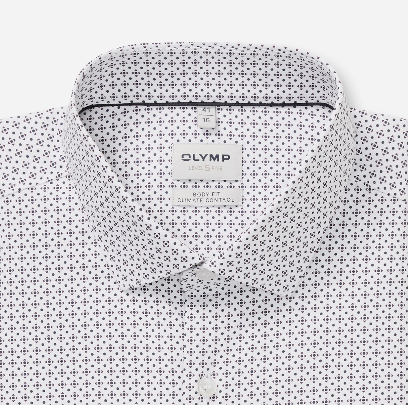 OLYMP Langarmhemd »Level Five 24/Seven« Businesshemd, body fit, Kentkragen