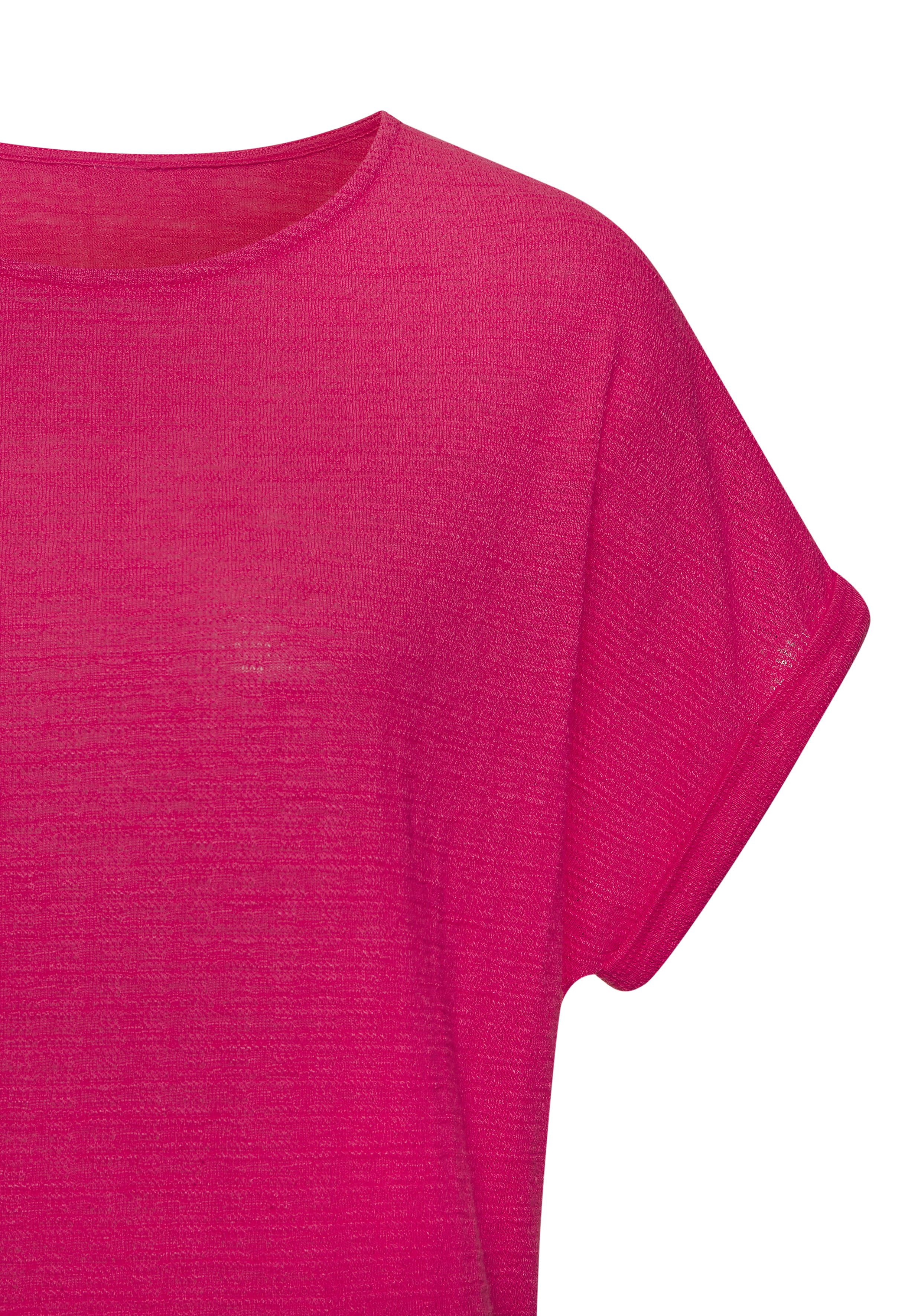 Thumbnail - Vivance T-Shirt "mit modischer Struktur", aus bügelfreier Qualität mit Baumwolle