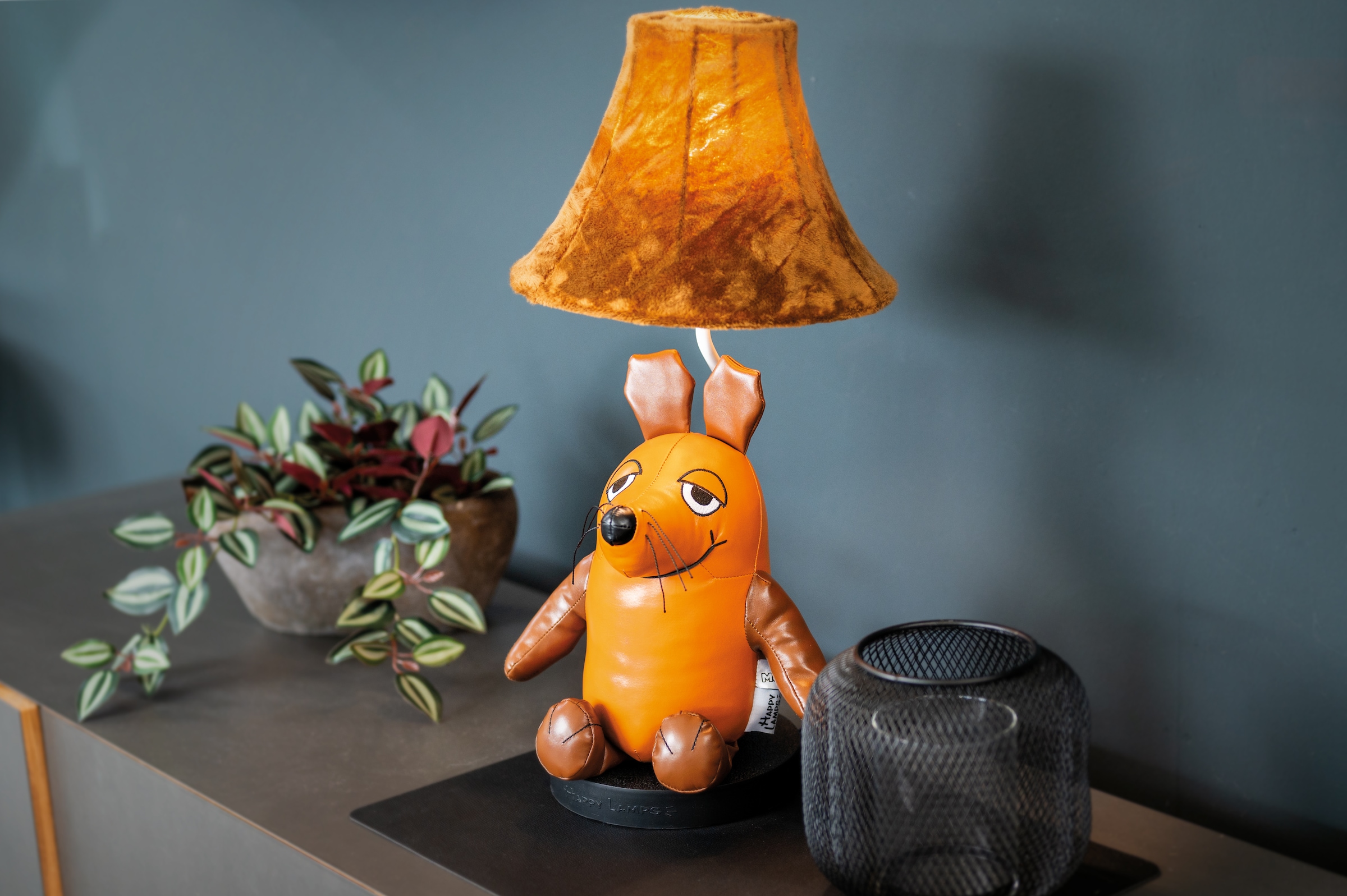Happy Lamps for smiling eyes LED Tischleuchte »Die Maus«, 1 flammig, Leuchtmittel GU 5,3 | LED fest integriert, Hochwertig, Einzigartig, Zertifiziert, Nachhaltig