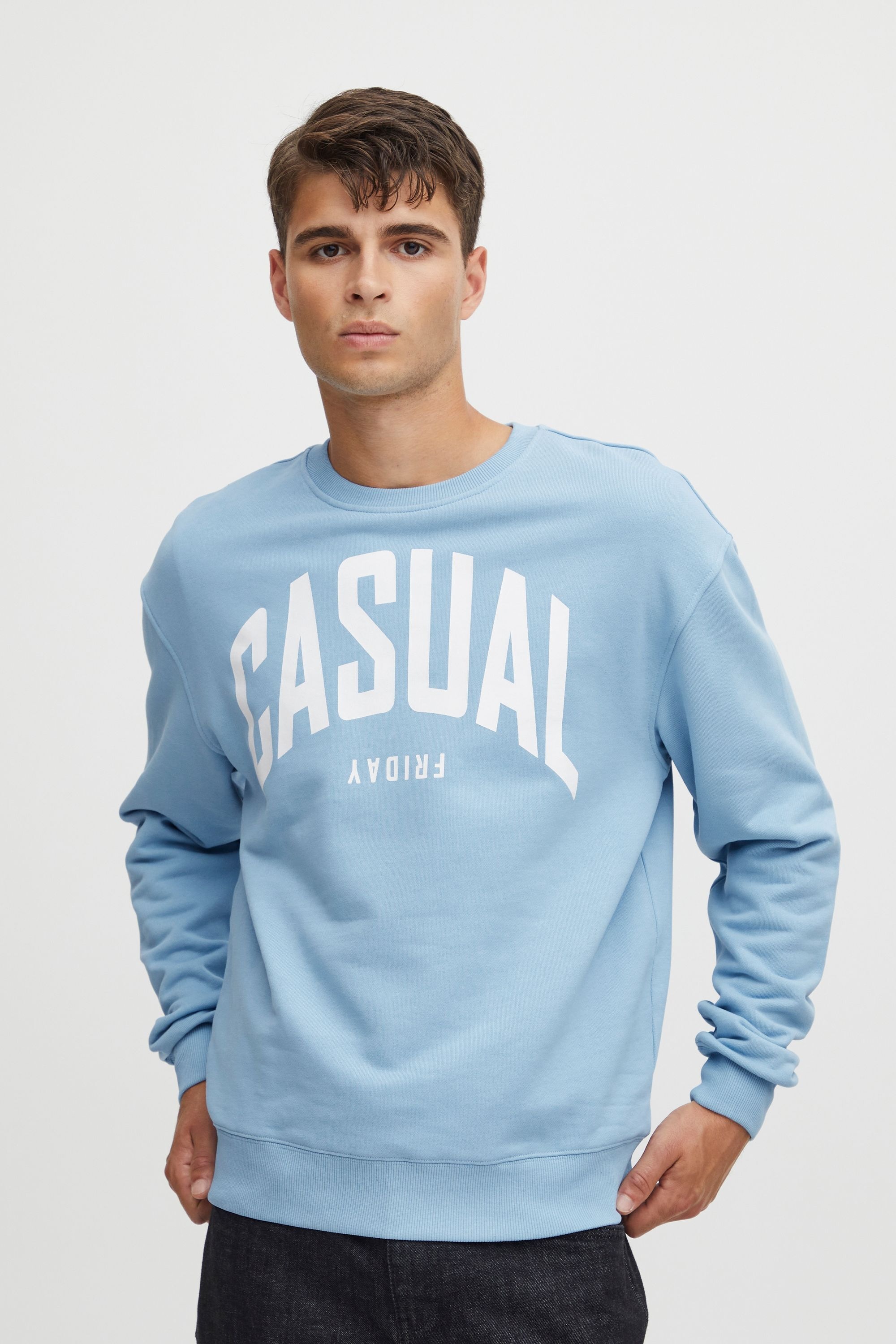 Casual Friday Rundhalspullover "Sweatshirt CFSage" günstig online kaufen