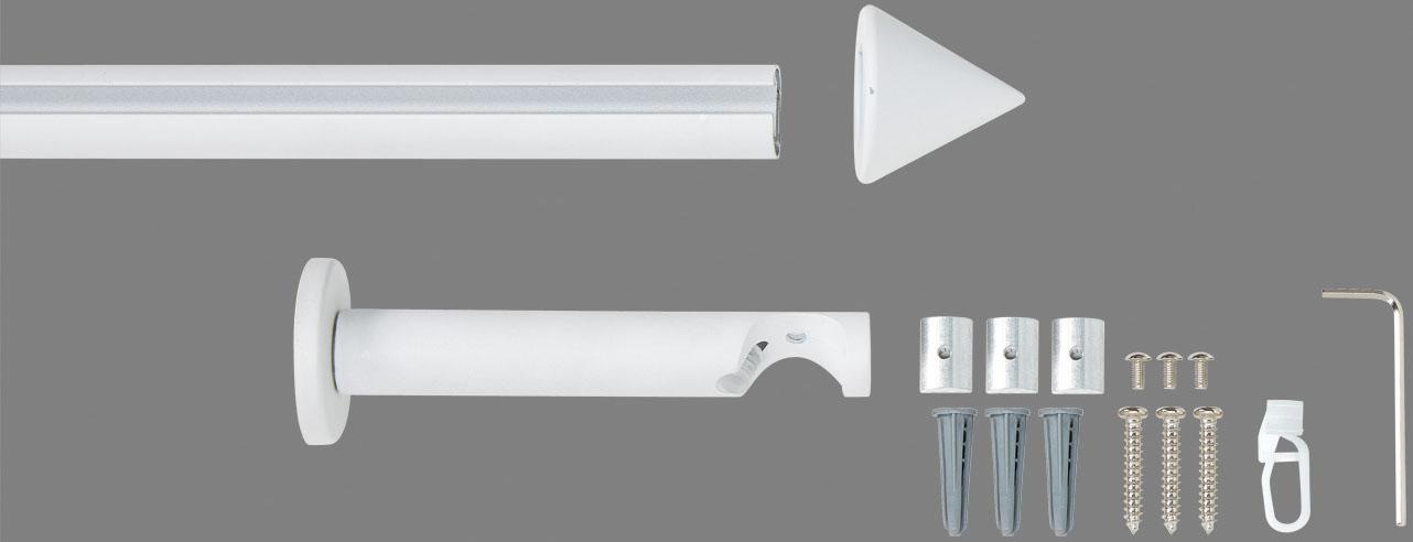 Good Life Innenlaufschiene "Punta" Ø 20 mm 1 läufig-läufig Fixmaß günstig online kaufen