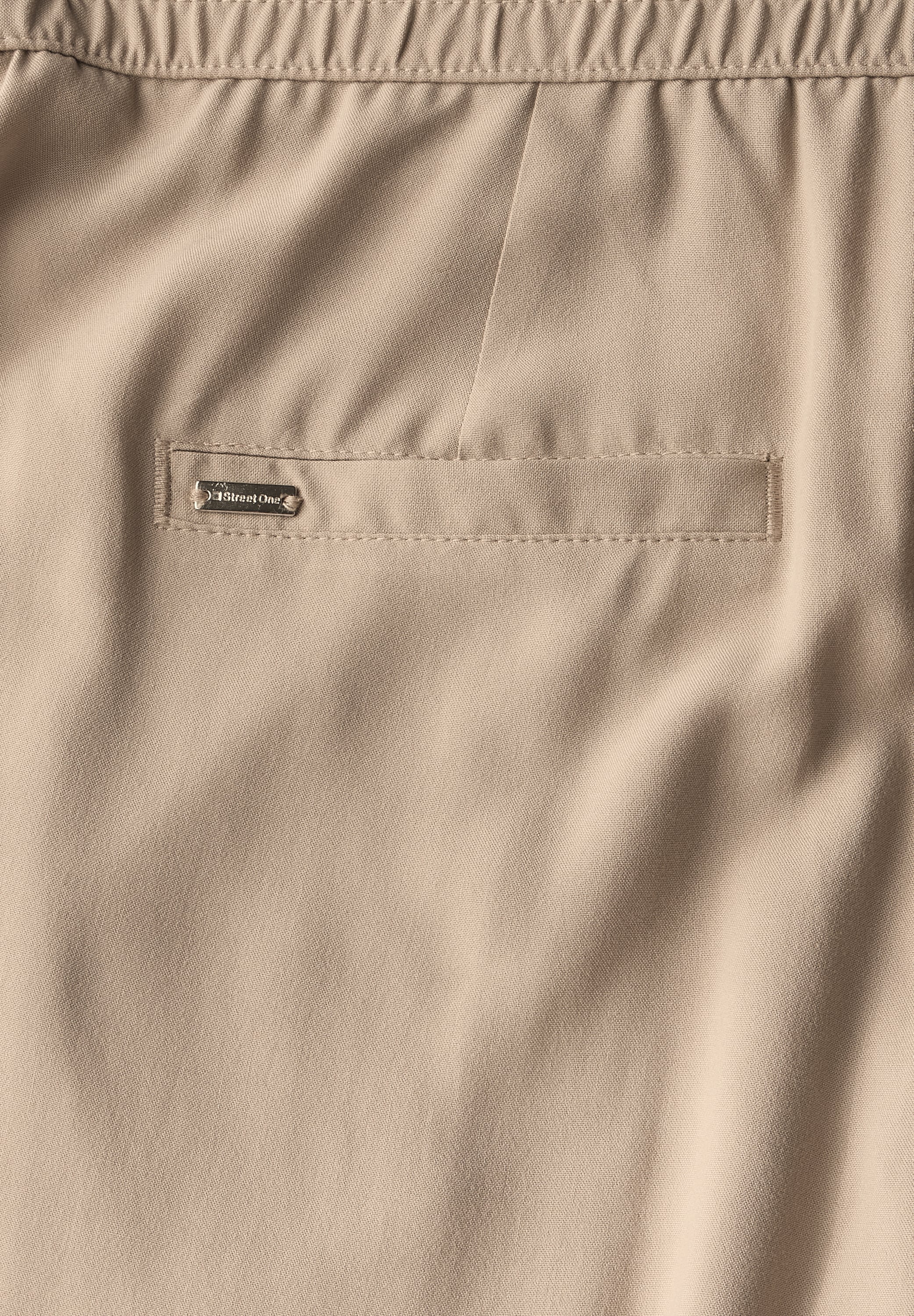 STREET ONE Stoffhose, High Waist