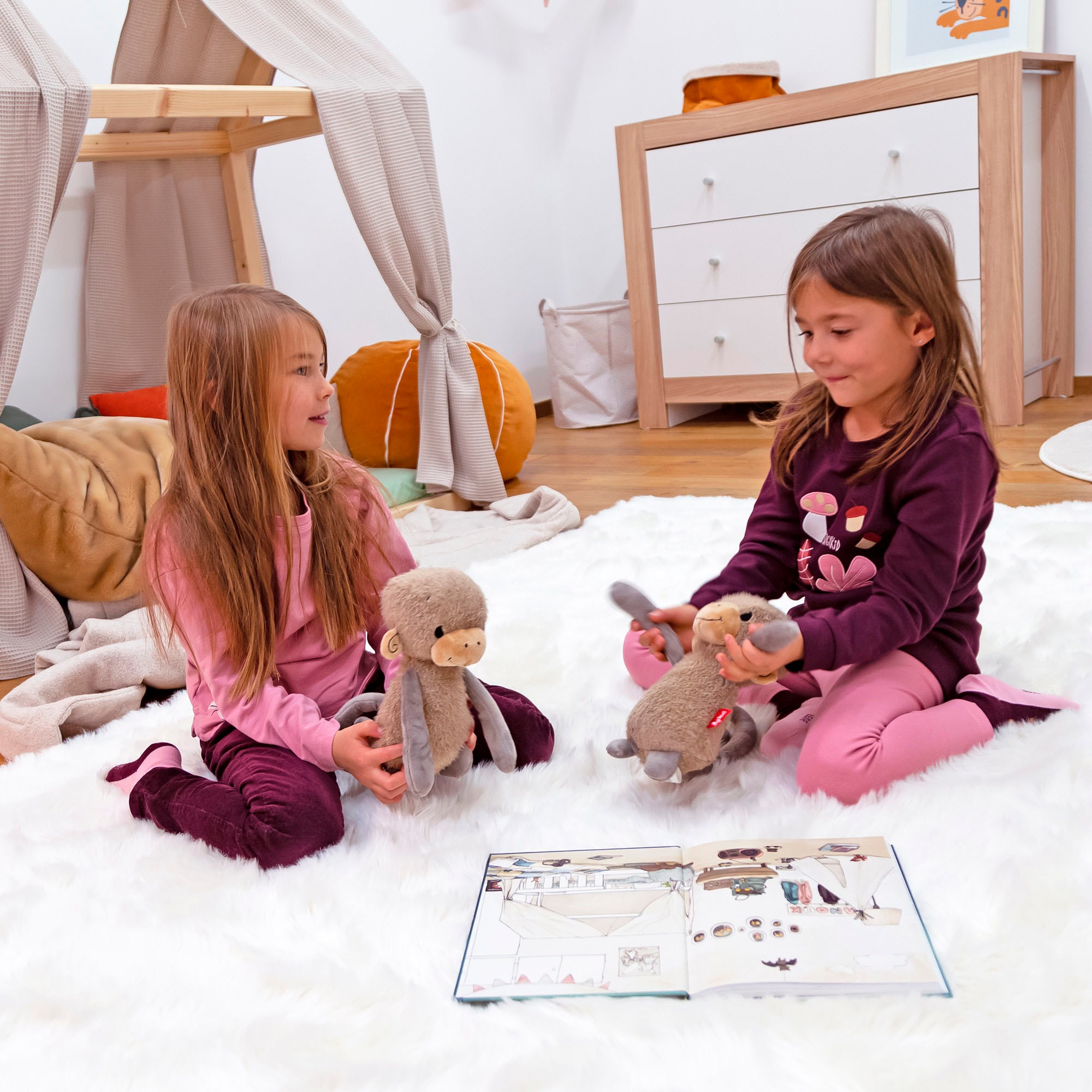 Sigikid Kuscheltier »sigikid & Friends, Anouk Anouk Affi«, Made in Europe
