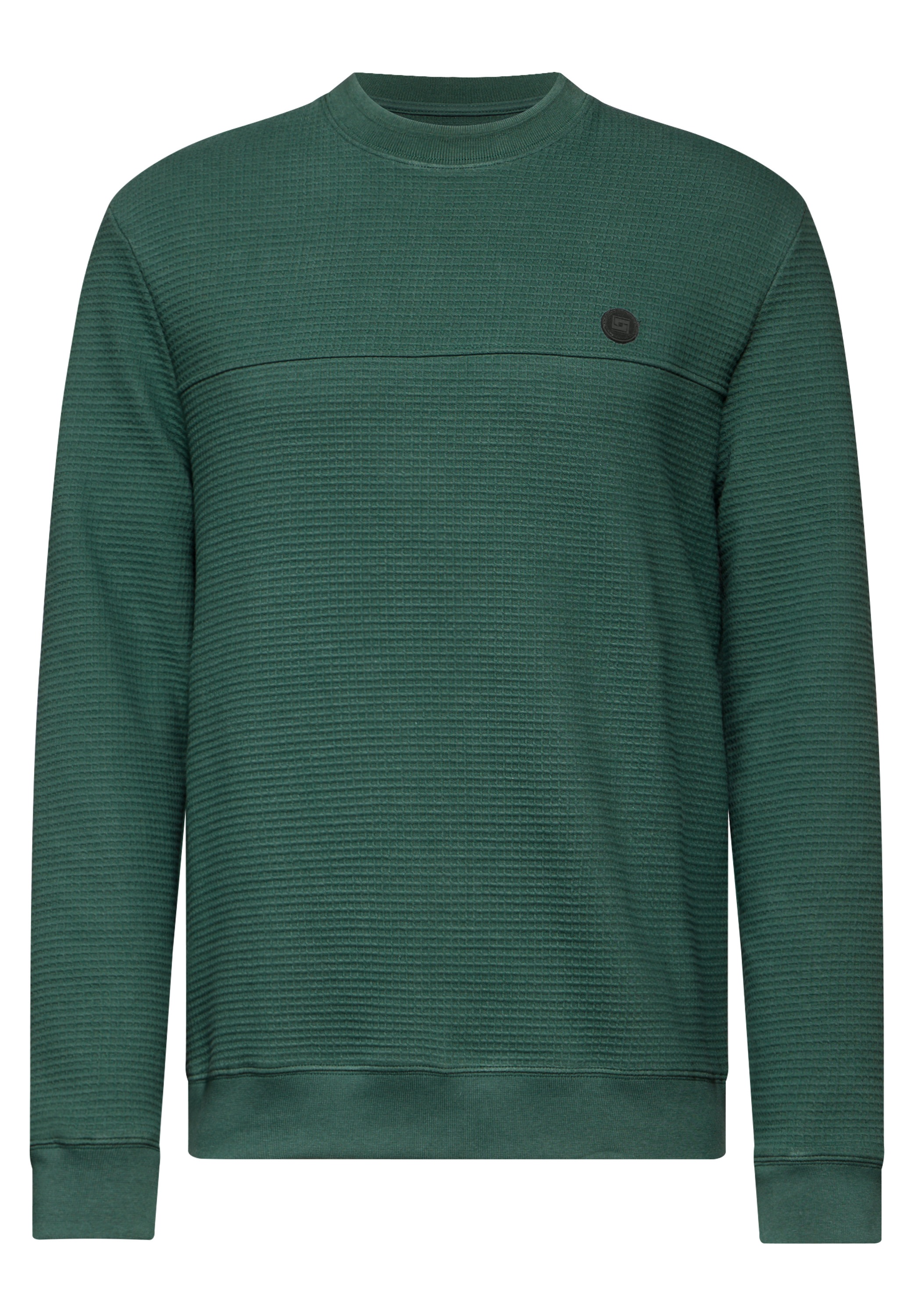STREET ONE MEN Sweatshirt, mit Struktur