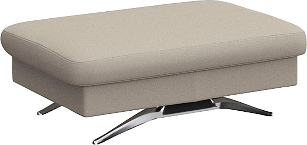 FLEXLUX "Glow Sitzhocker, Polsterhocker" Hocker mit Stauraum, Fuß Alu günstig online kaufen