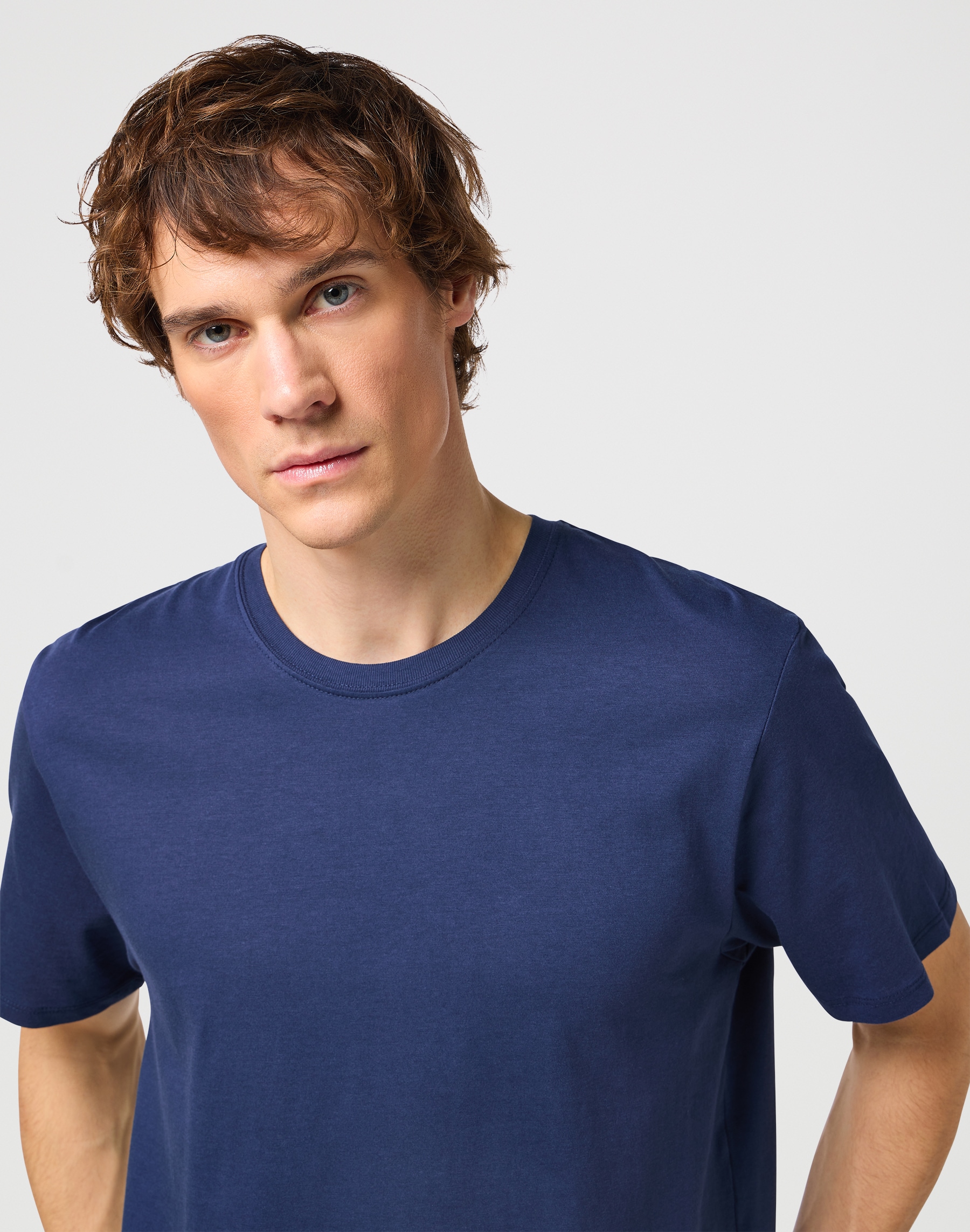 Wrangler Rundhalsshirt, (Packung, 2 tlg.)