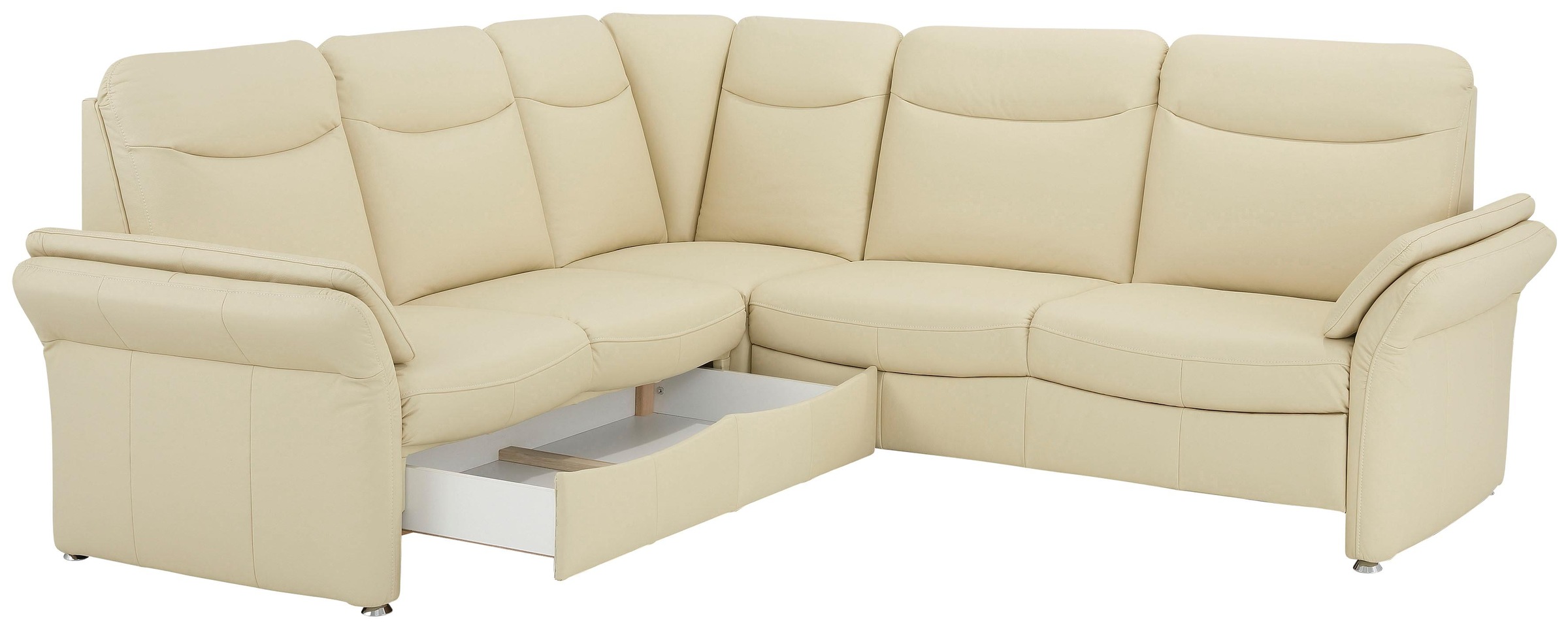 Home affaire Ecksofa »Tahoma L-Form«, mit Armlehnfunktion, wahlweise Bettfunktion, Schublade, Relaxfunktion
