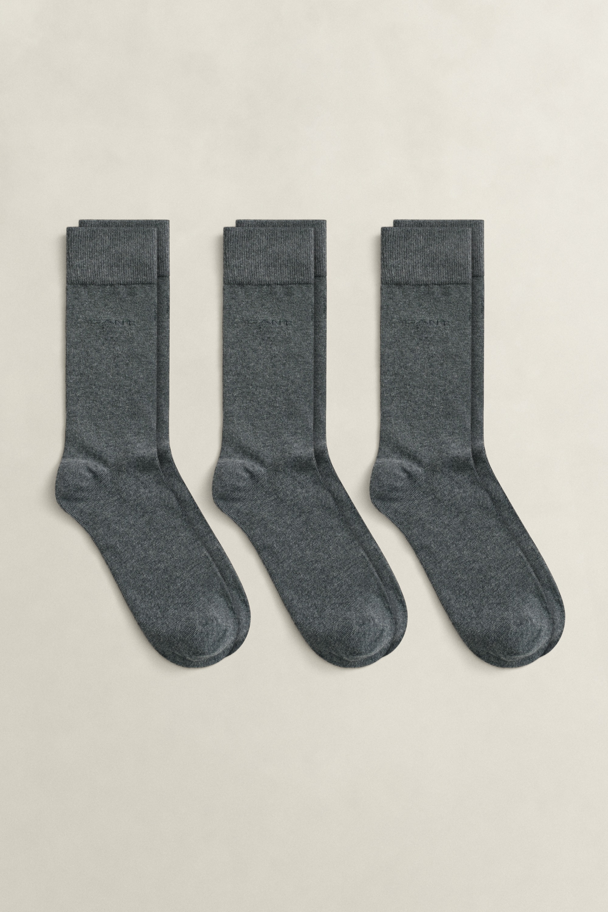 Thumbnail - Gant Basicsocken "SOFT COTTON SOCKS 3-PACK" Packung, 3, 3 Stk. tlg. mit Logodruck am Knöchel