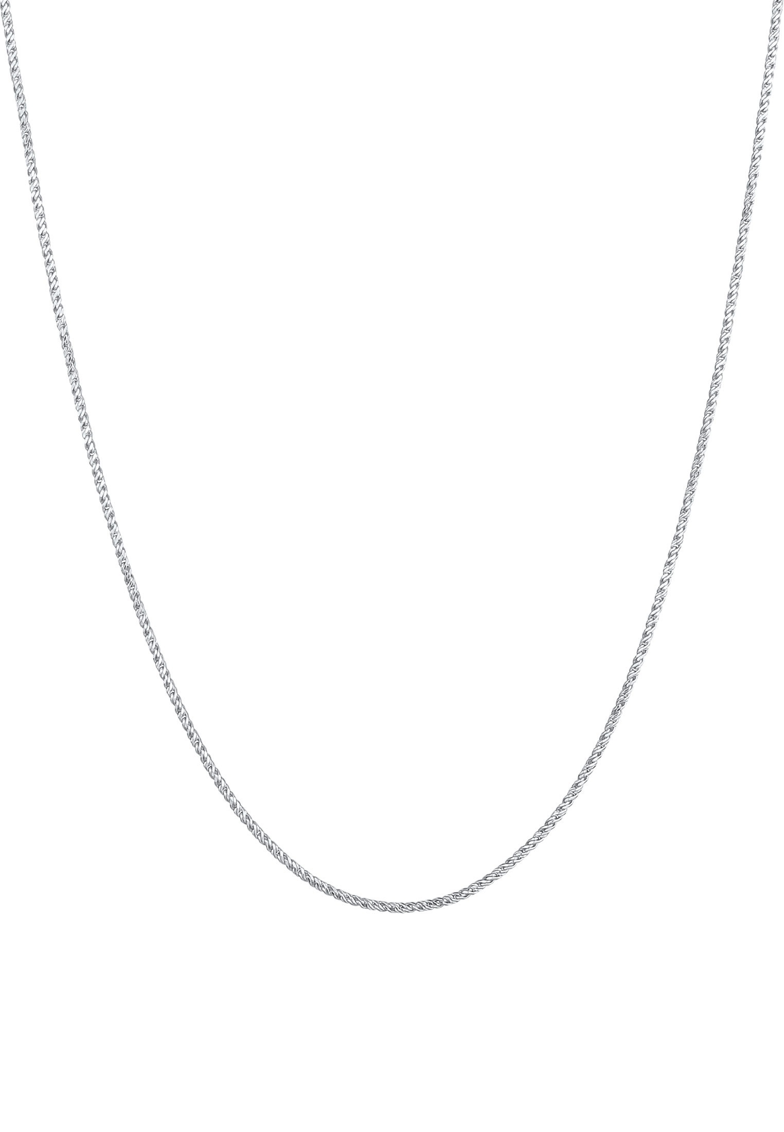Kuzzoi Silberkette »Halskette Herren Kordelkette Gedreht Fein ca.2 mm 925 Silber«