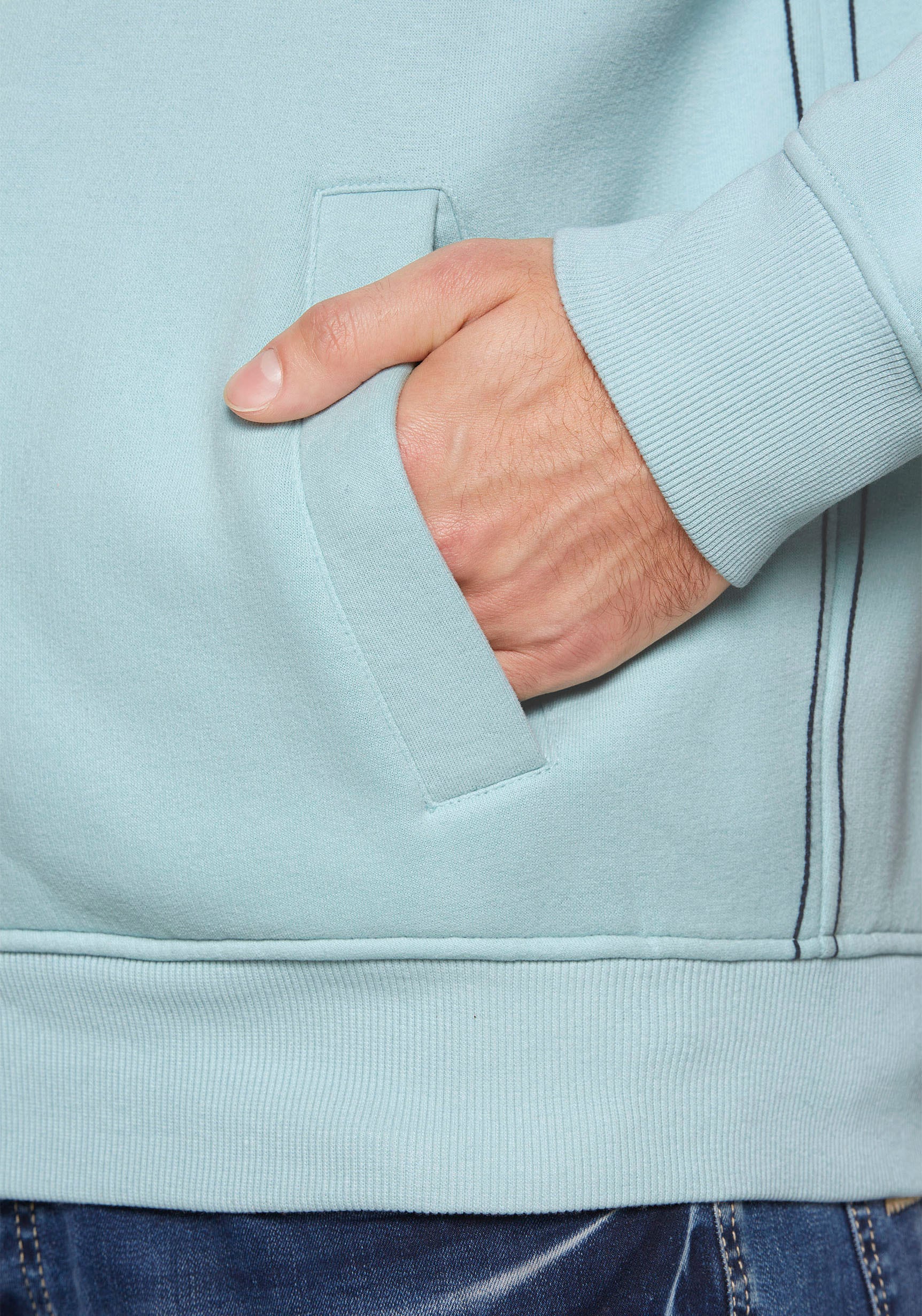 CAMP DAVID Sweatshirt, mit Label-Applikationen