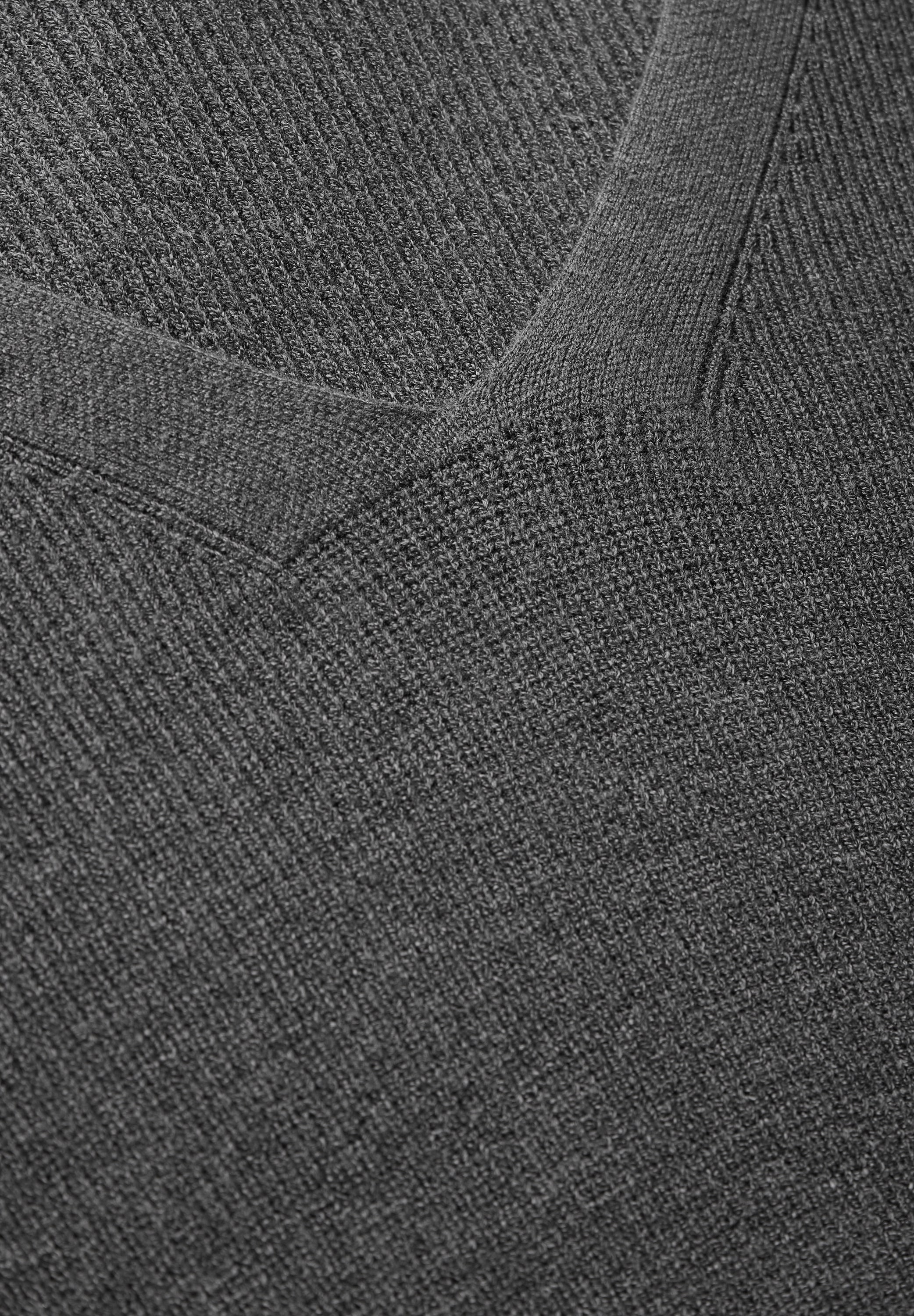 STREET ONE Strickpullover, aus Feinstrick