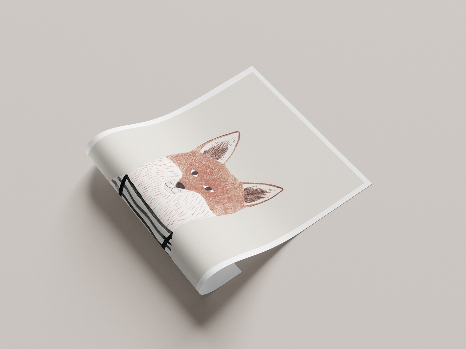 Lüttenhütt Poster "Fuchs", Fantasy-Füchse-Tiere, (1 St.), HD Premium Druck günstig online kaufen
