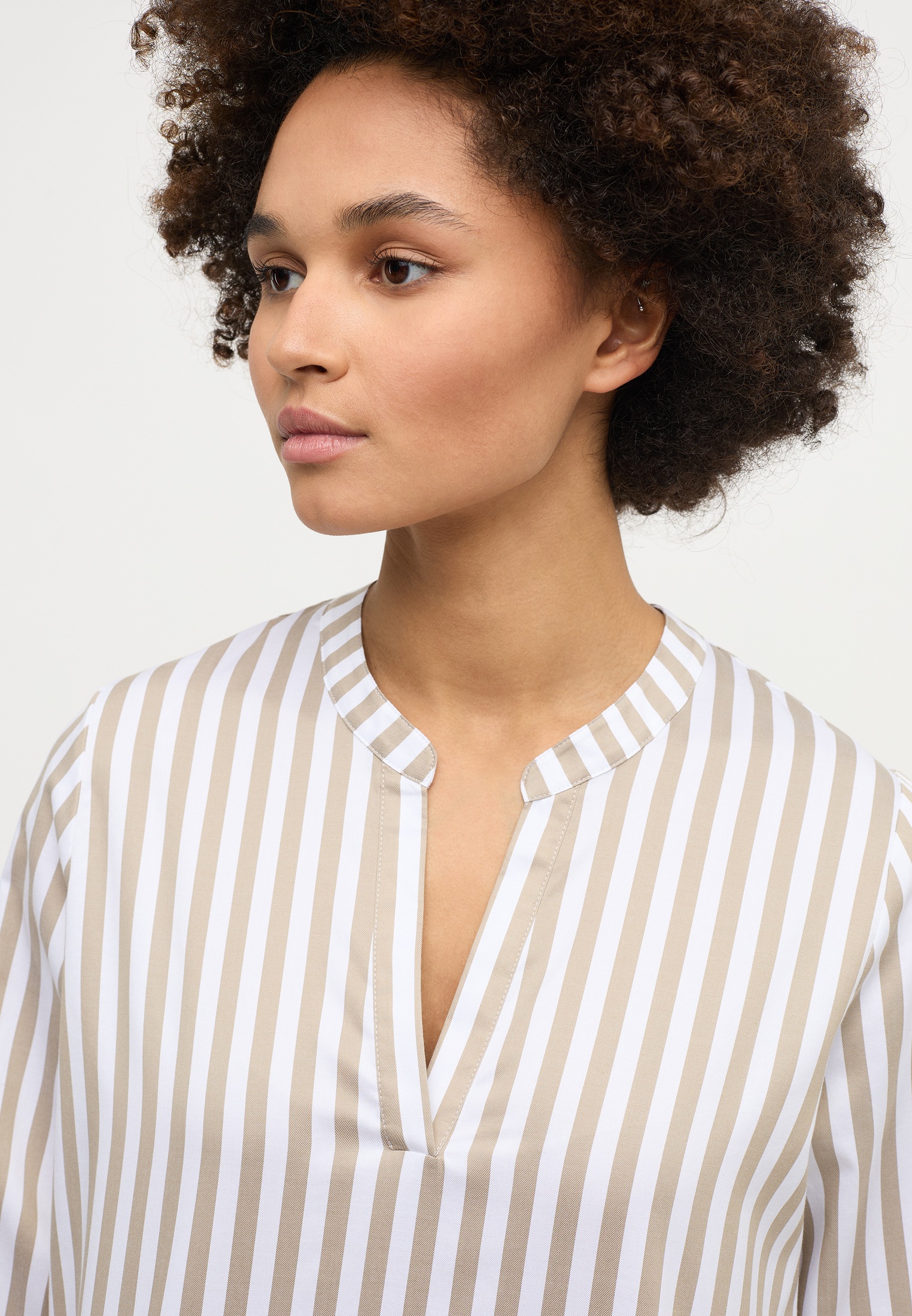 Eterna Longbluse »LOOSE FIT«, EASY IRON (bügelleicht)