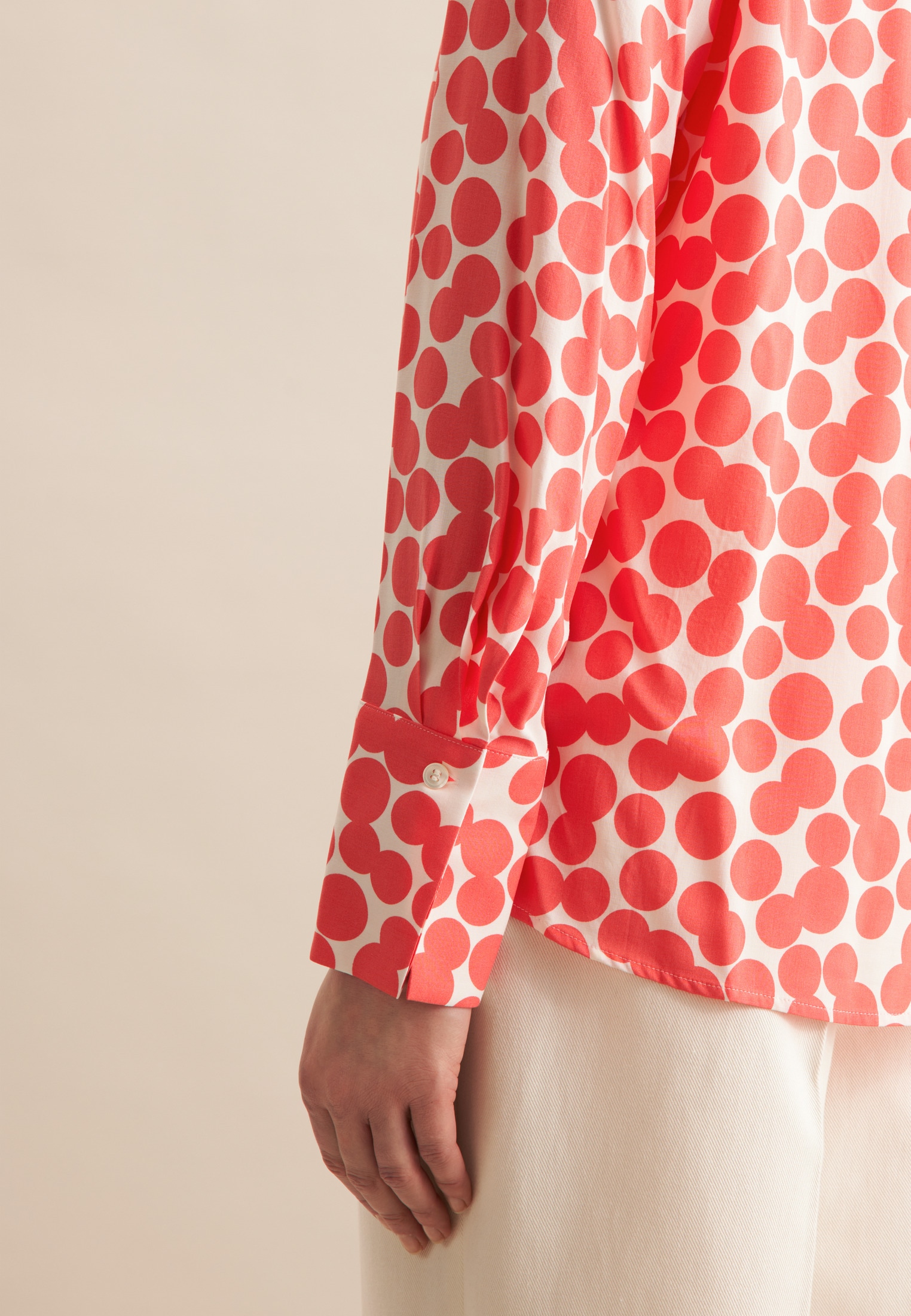 seidensticker Klassische Bluse »Schwarze Rose«, Tunika Punkte