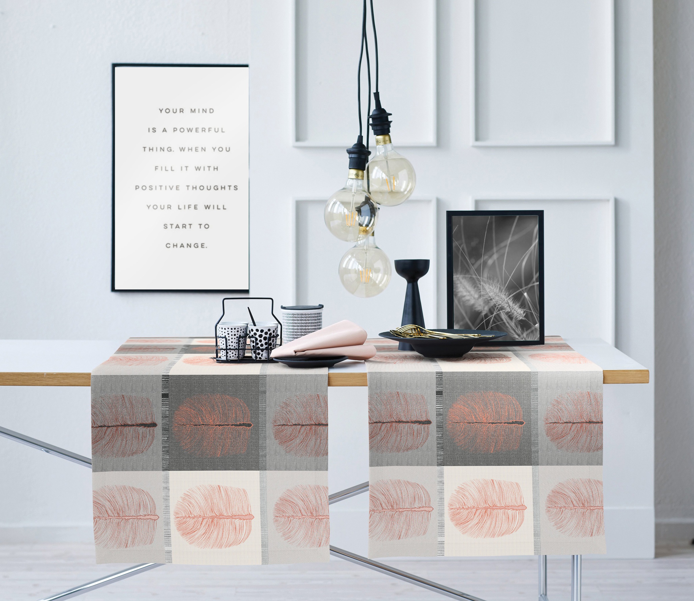 APELT Tischläufer "Vito, LOFT STYLE" Jacquardgewebe günstig online kaufen