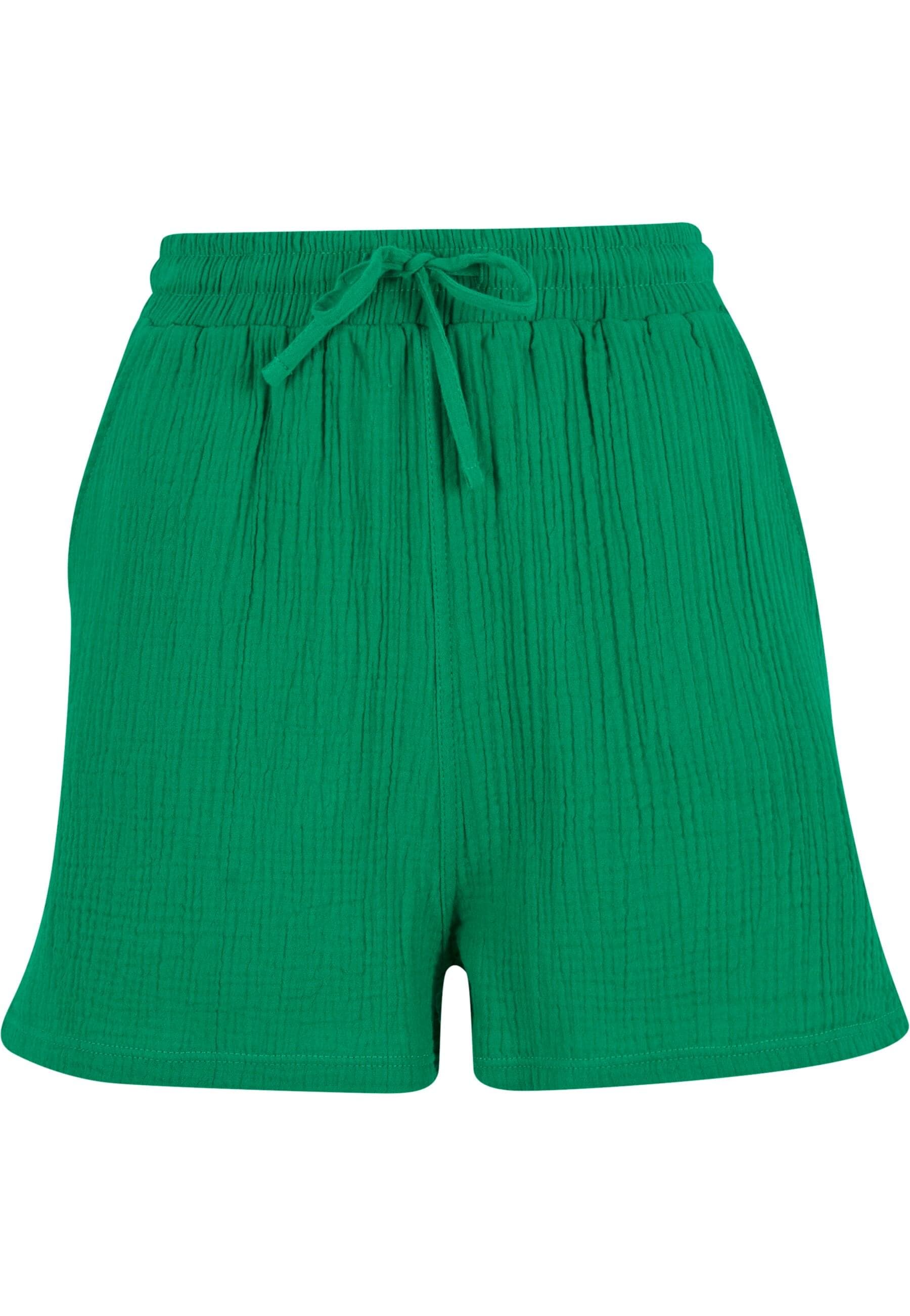URBAN CLASSICS Sweatshorts "Urban Classics Ladies Musselin Shorts", (1 tlg. günstig online kaufen