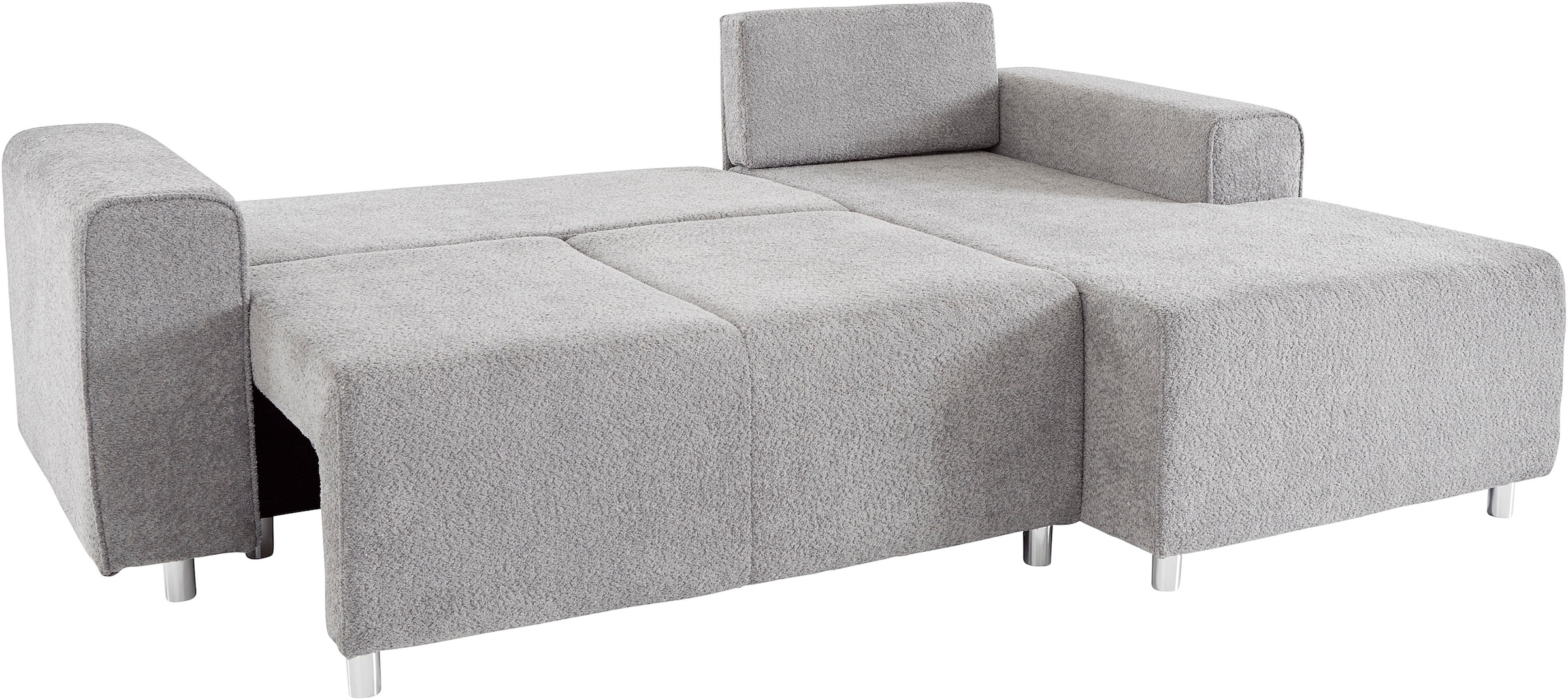 Guido Maria Kretschmer Home&Living Ecksofa »Györ«, L-Form, wahlweise mit Bettfunktion und Bettkasten incl. 2 Zierkissen