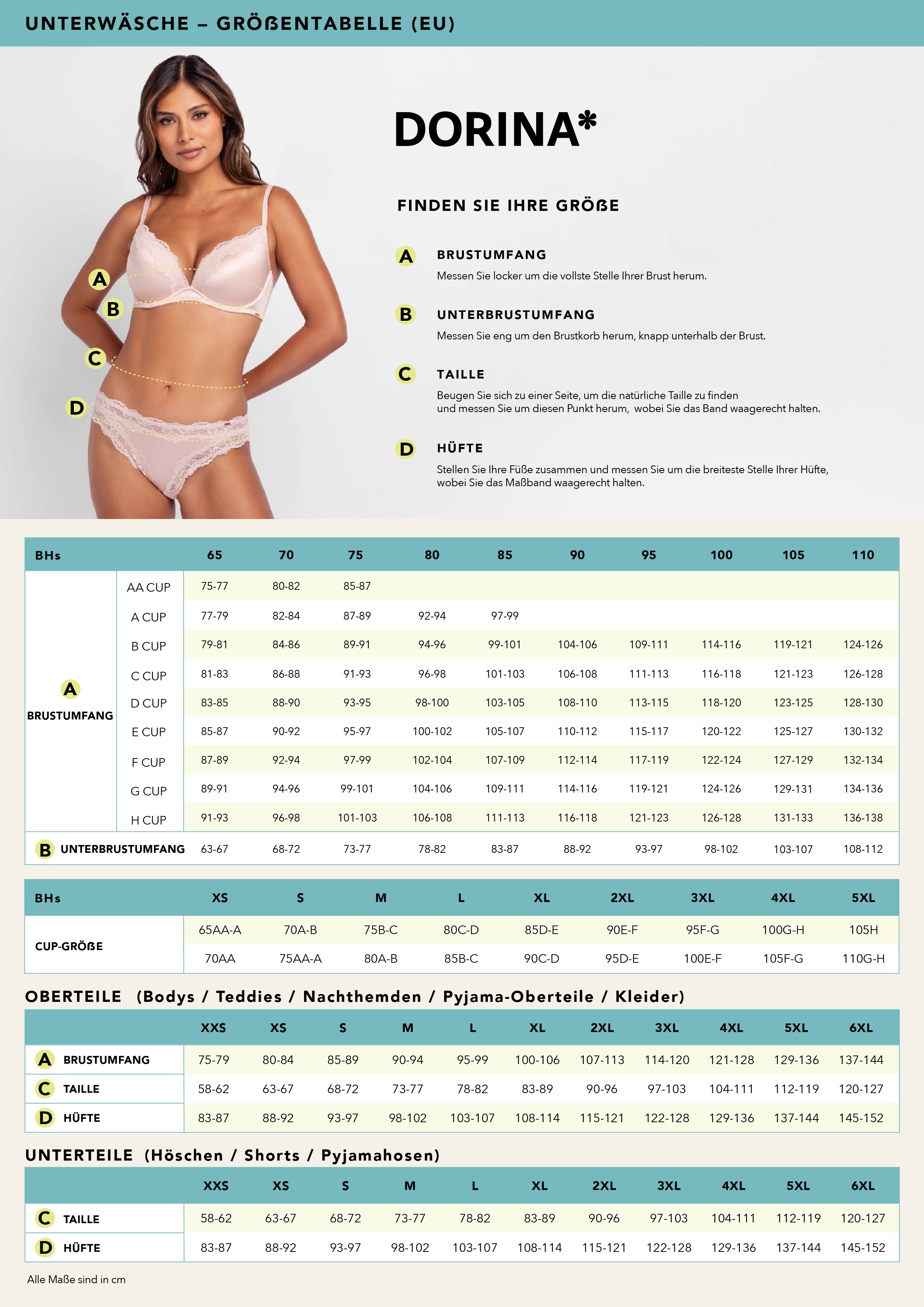 Thumbnail - Dorina Unterhemd "ORIGINS" durchgehende Spitze mit Spitzenbesatz