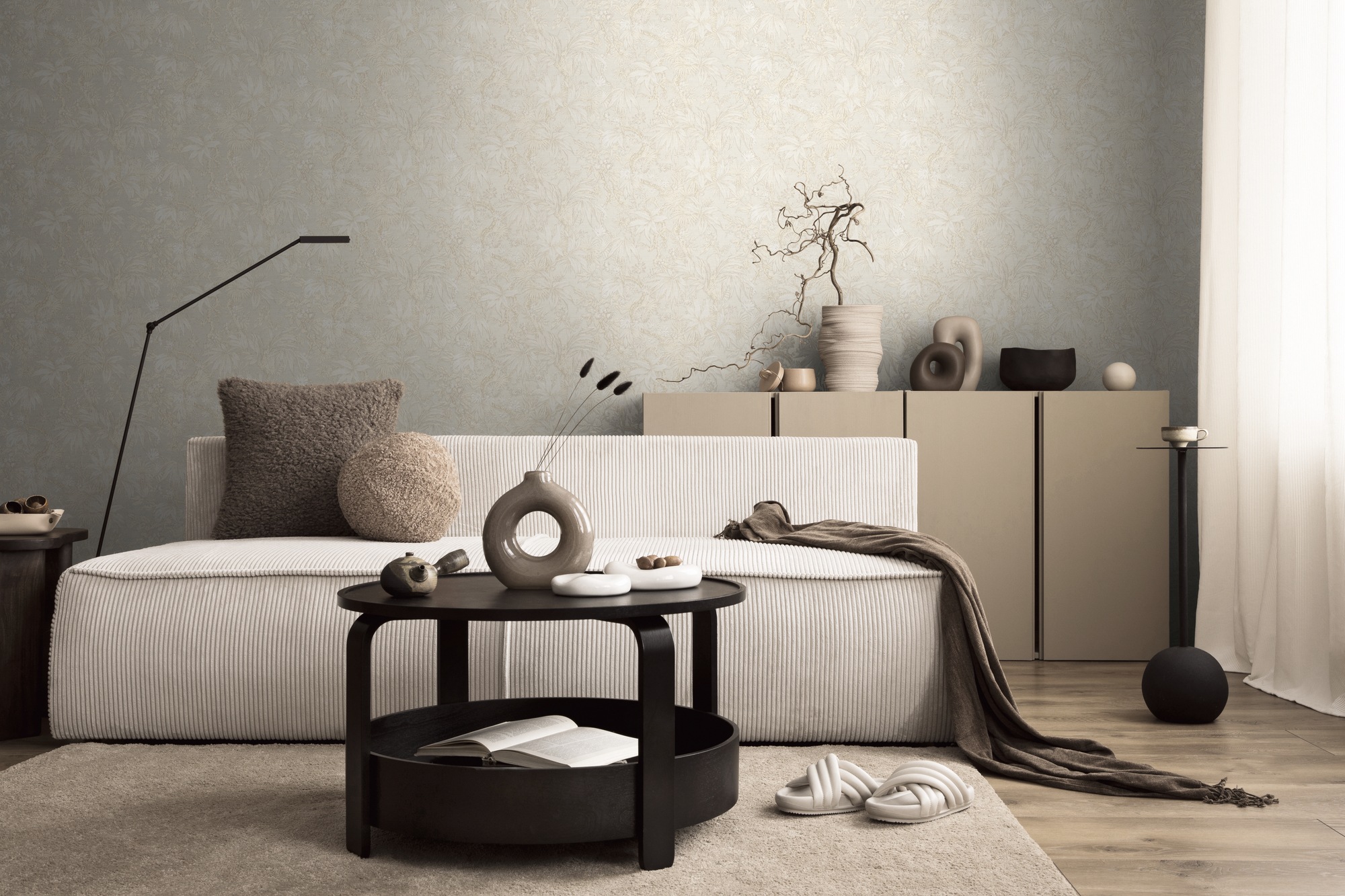 A.S. Création Vliestapete »Dschungel-Tapete in verschiedenen Farben botanisch« botanisch strukturiert