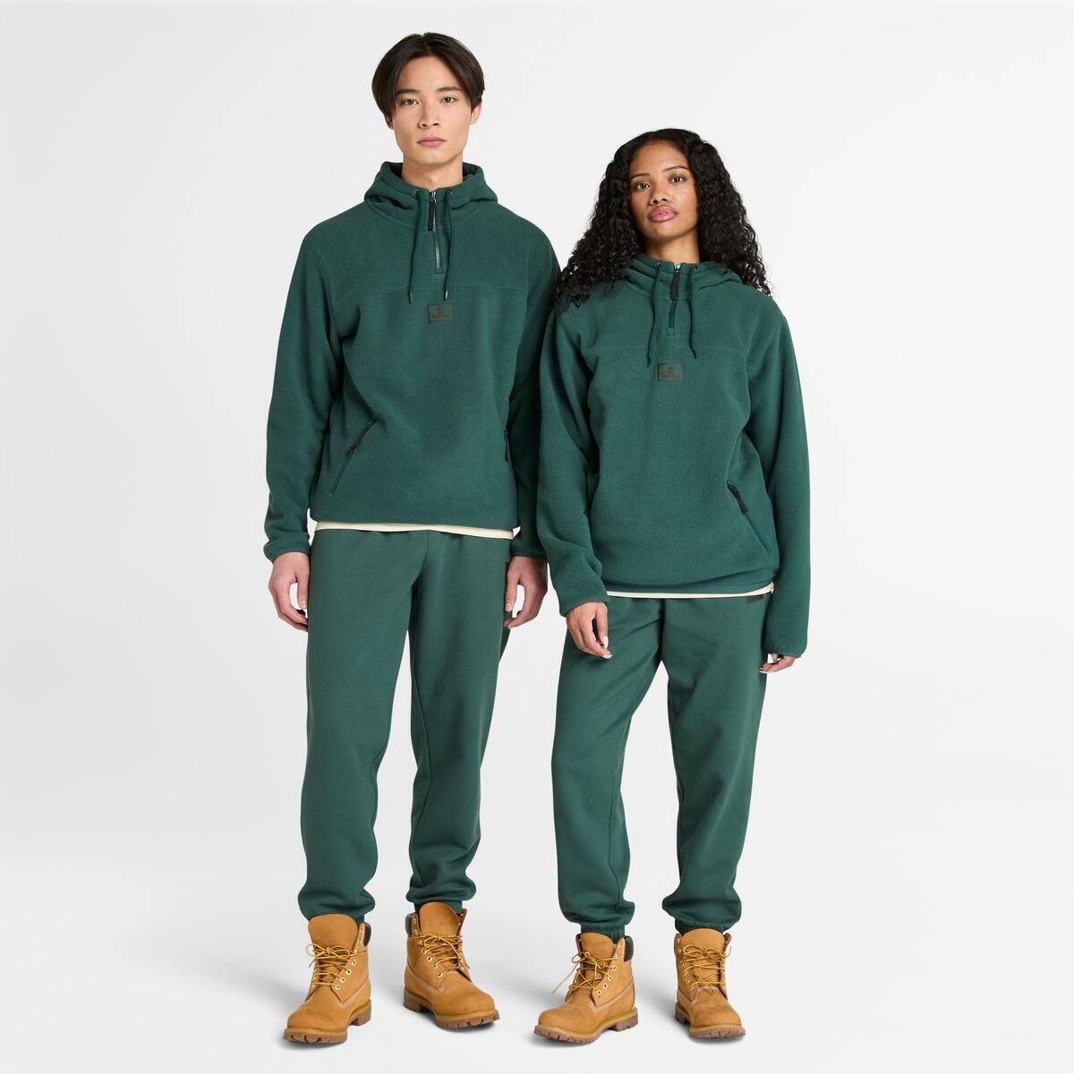 Timberland Kapuzensweatshirt "Silicon Badge Polar Fleece Hoodie", (1 tlg.) günstig online kaufen