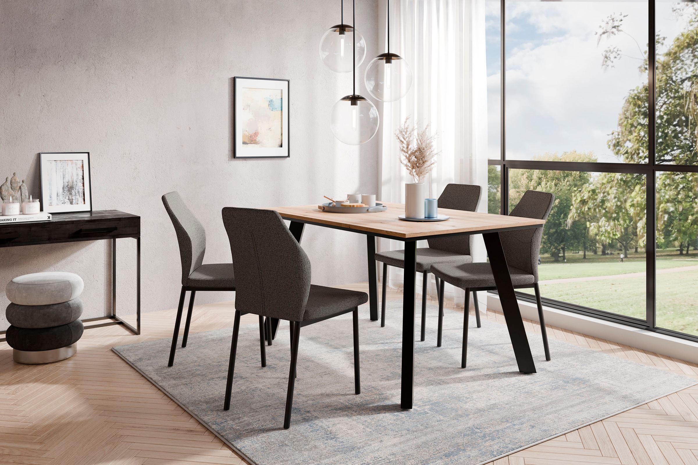 Home affaire Essgruppe "Genf Tischgruppe BESTSELLER,", (Set, 5 tlg.), Küche günstig online kaufen