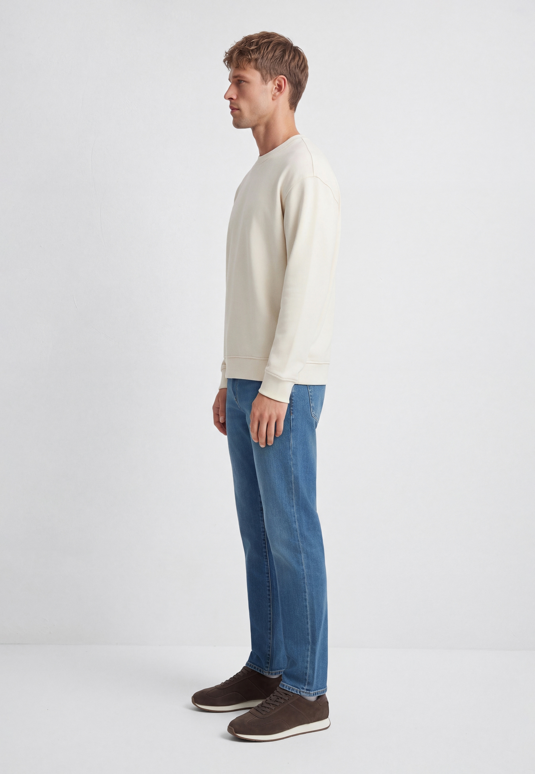 Mavi Rundhalspullover »CREW NECK SWEATSHIRT« Premium Sweatshirt