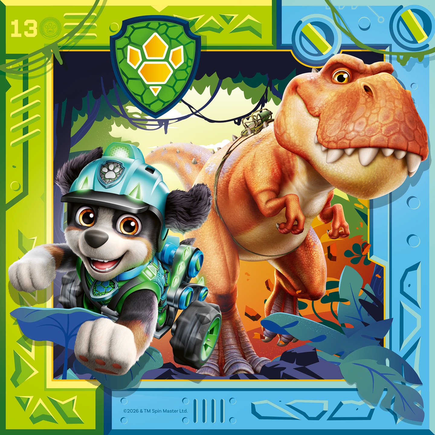 Ravensburger Puzzle »Paw Patrol 3 Dino Movie« Made in Europe