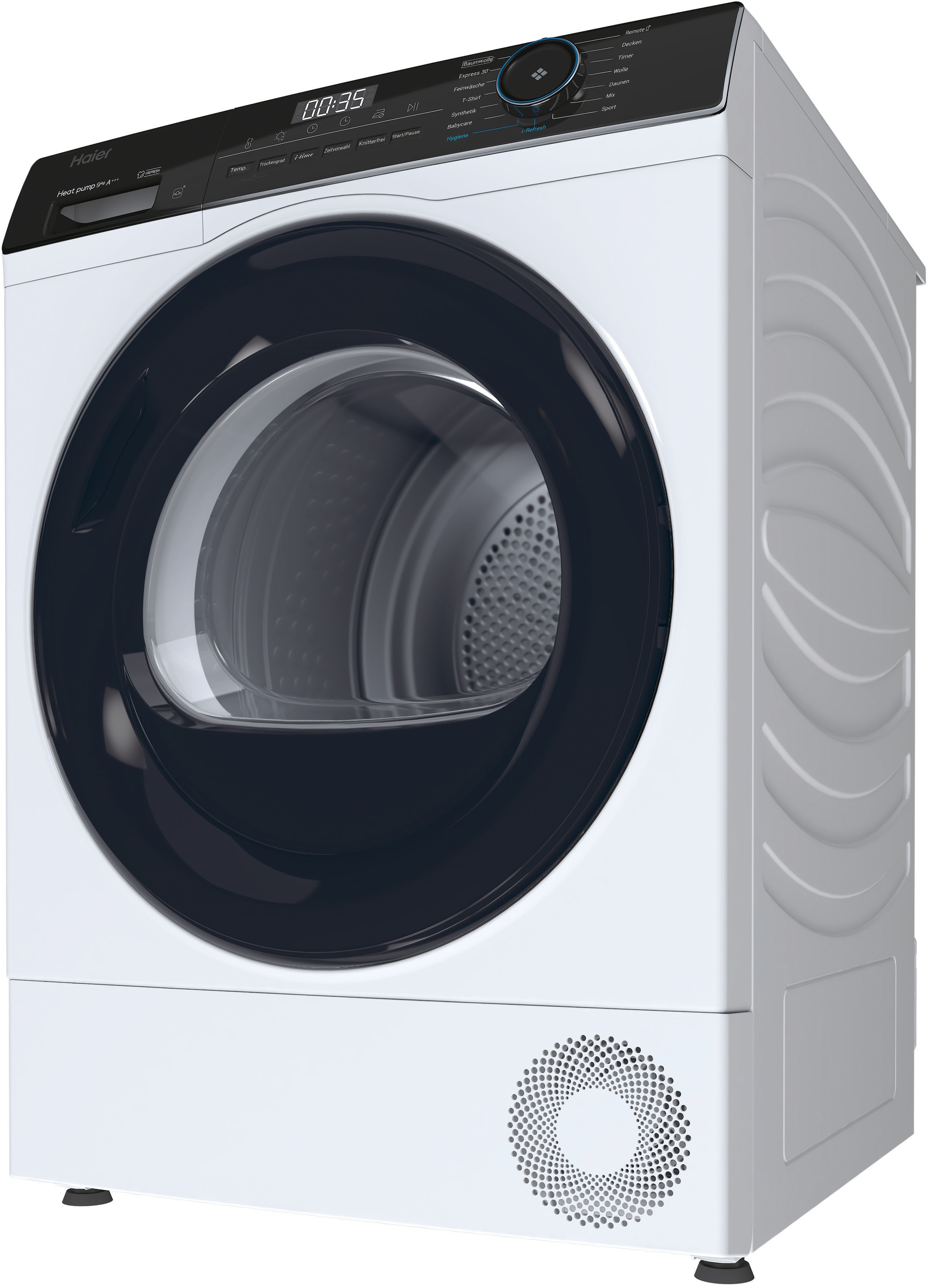 Haier Wärmepumpentrockner »HD91-A3939E«, 9 kg, 9 kg, A+++, Extra Hygiene-Funktion, i-Refresh-Dampfprogramm