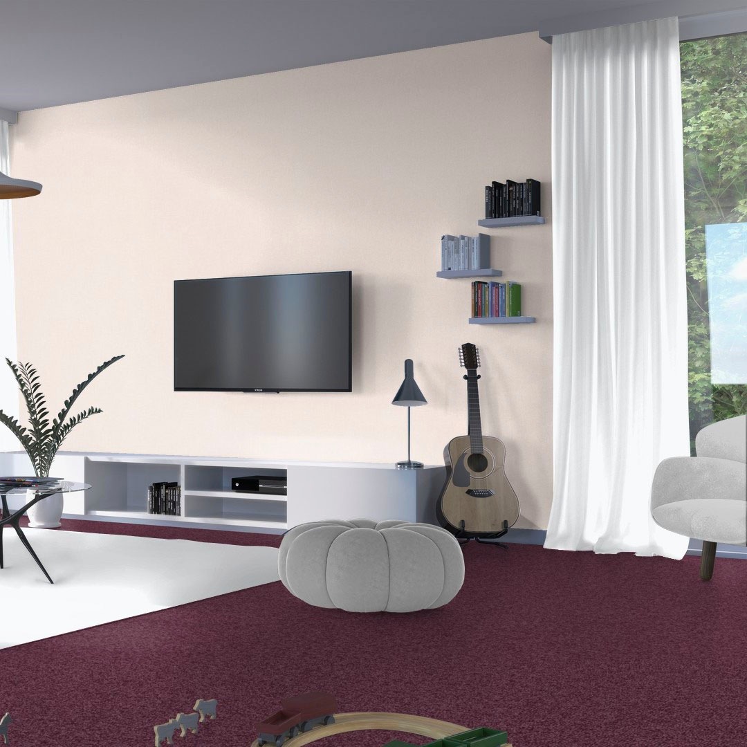 Vorwerk Teppichboden »Passion 1005 (Luco), Schlinge - meliert, Made in Germany«, rechteckig, 6 mm Höhe, Wohnzimmer, Schlafzimmer, Kinderzimmer, Breite 400/500 cm