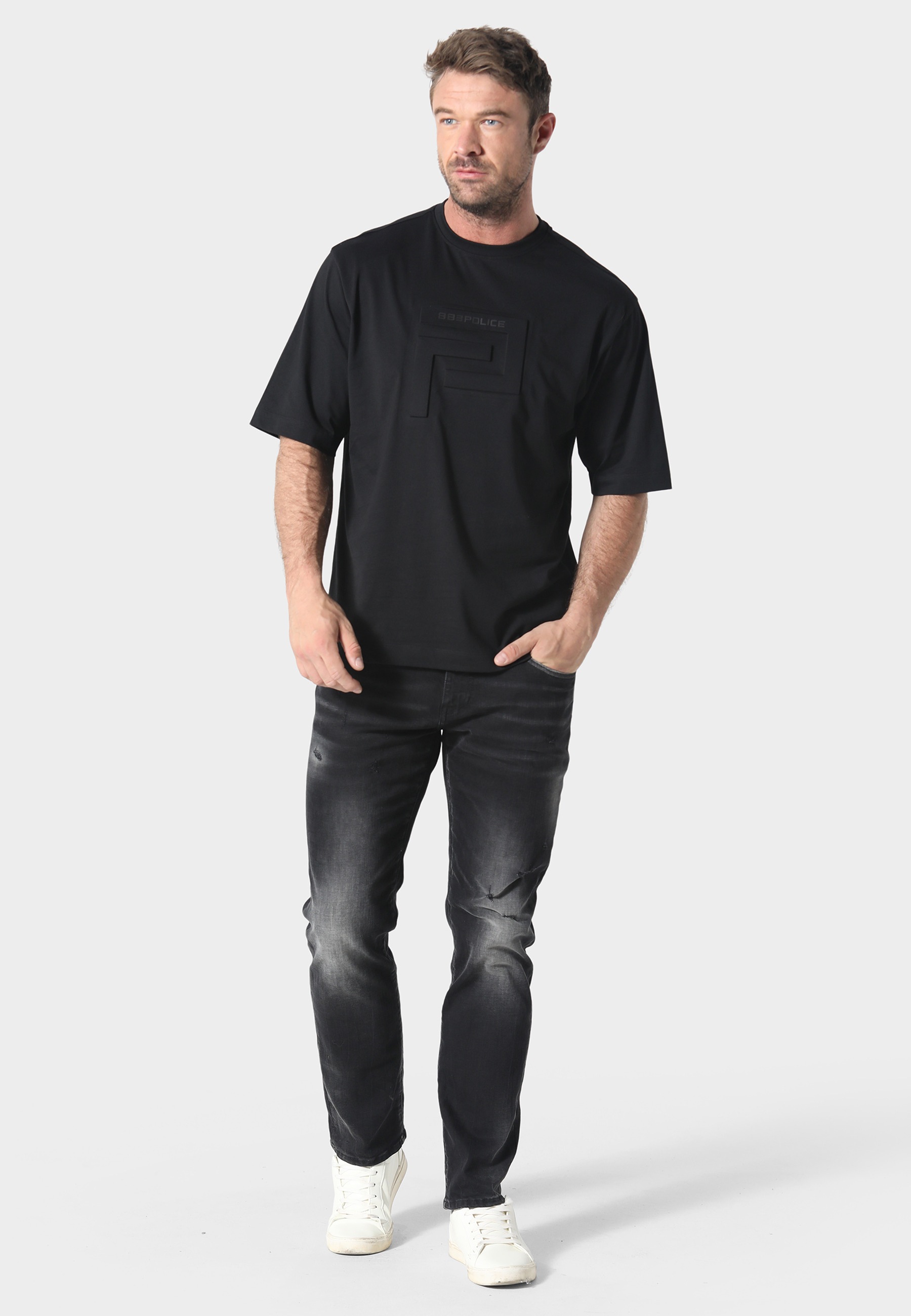 883Police T-Shirt »883 Police EMBO T-SHIRT« 1 Stk.