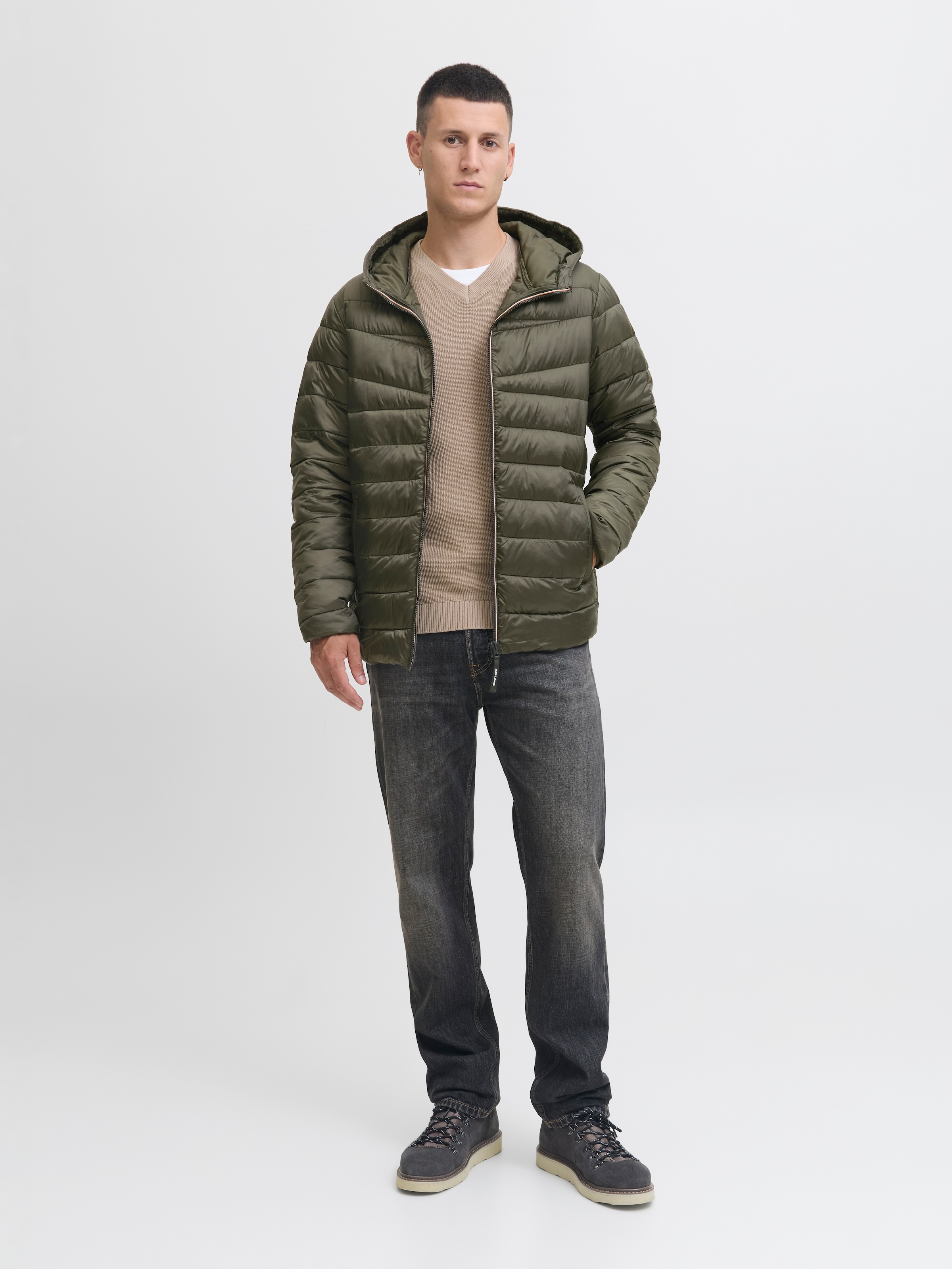 Jack & Jones »JJWEST LIGHT PUFFER HOOD« mit Kapuze