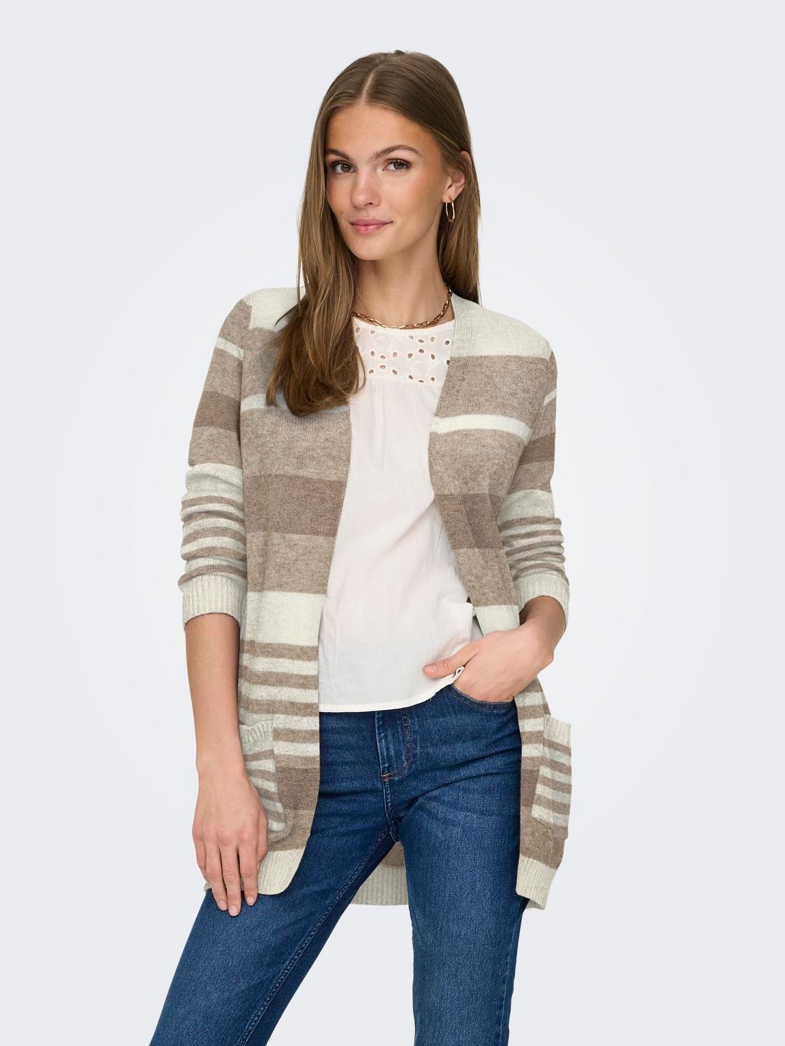 Strickjacke »ONLLESLY L/S OPEN CARDIGAN KNT NOOS«