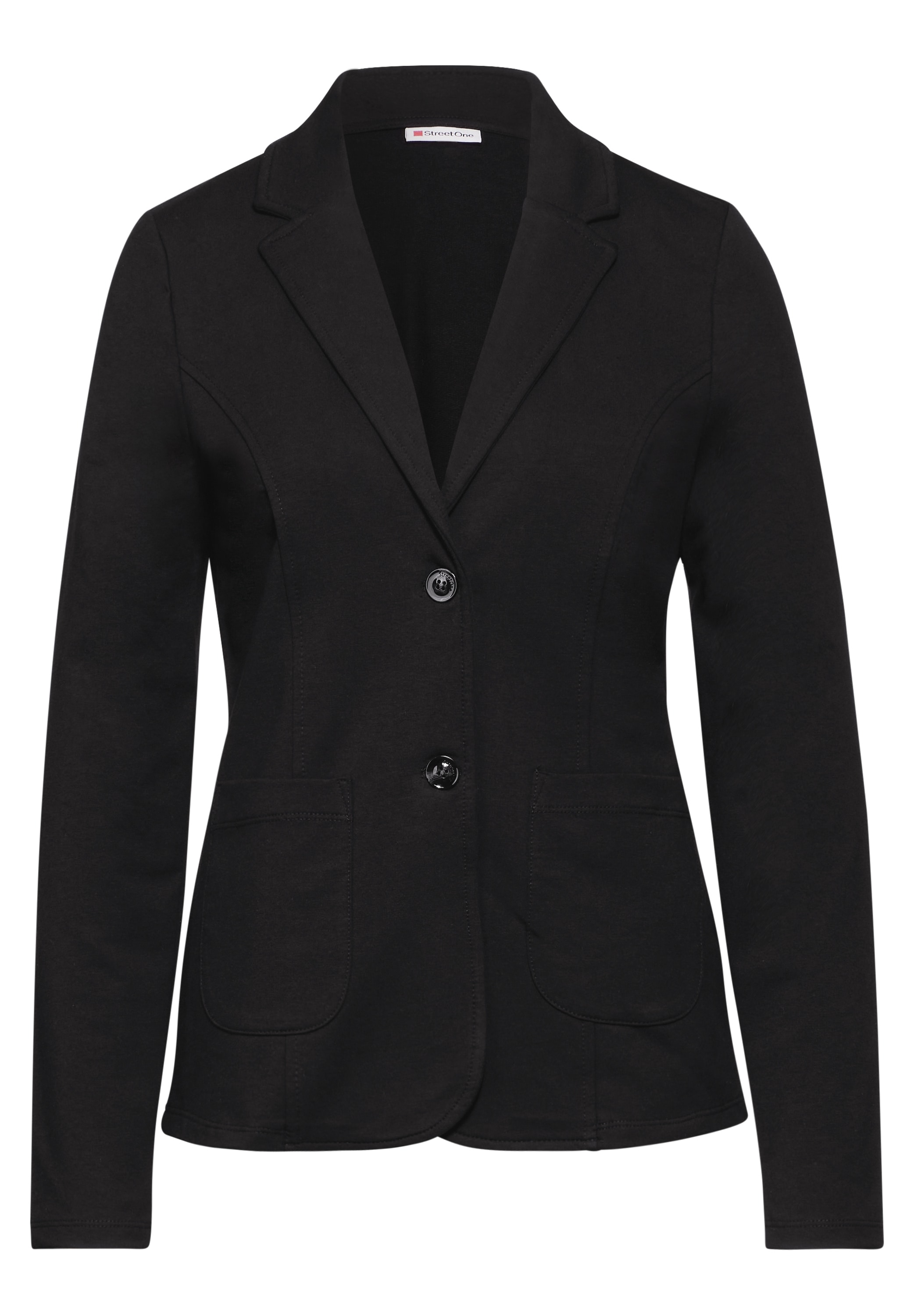 STREET ONE Sweatblazer, aus Baumwolle mit Stretchanteil