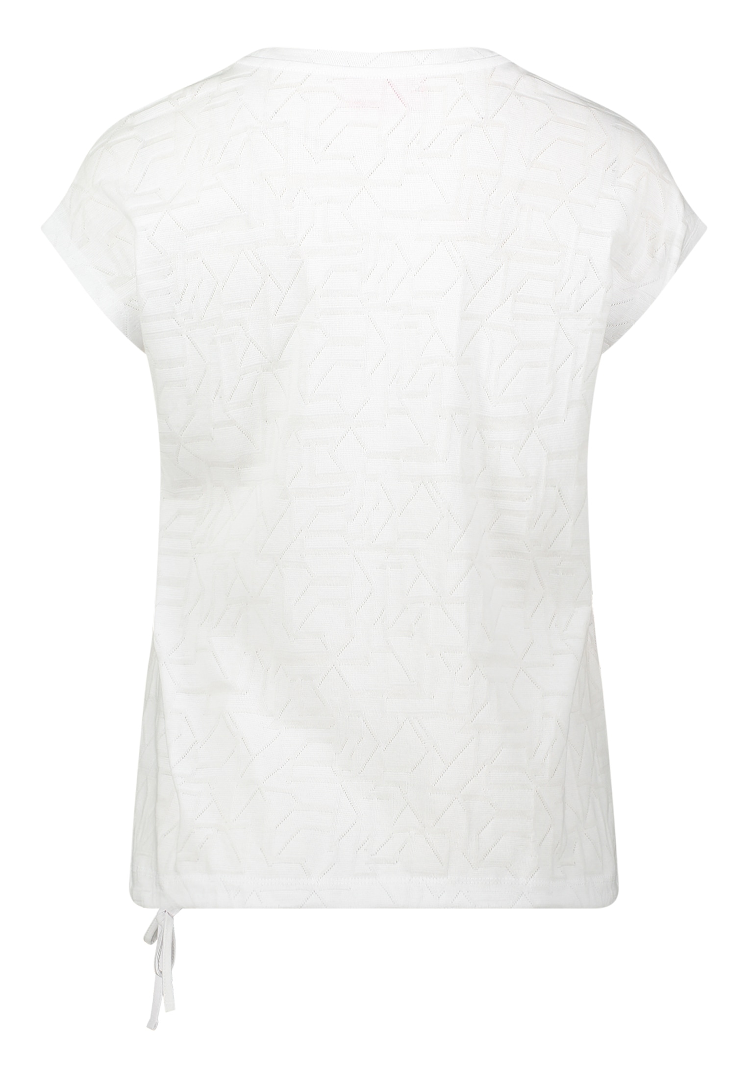 Betty Barclay Kurzarmshirt »Betty Barclay Damen Strukturshirt mit Tunnelzug«, (1 tlg.), Material
