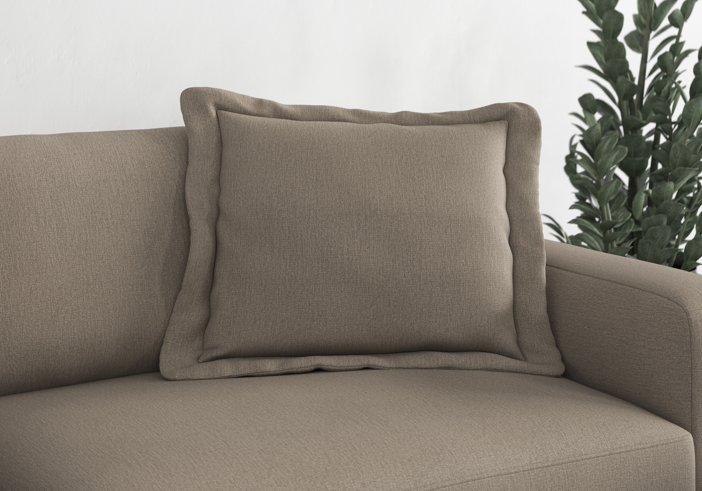TRENDMANUFAKTUR Sofakissen "Bourbon", modernes Flatkissen 70x70 cm, in tren günstig online kaufen