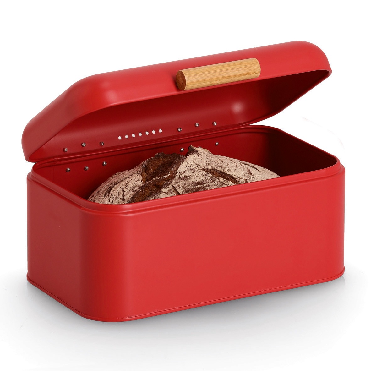 Zeller Present Brotkasten »Brotbox, Metall/Bambus« ca. 30,5x20,5x15 cm