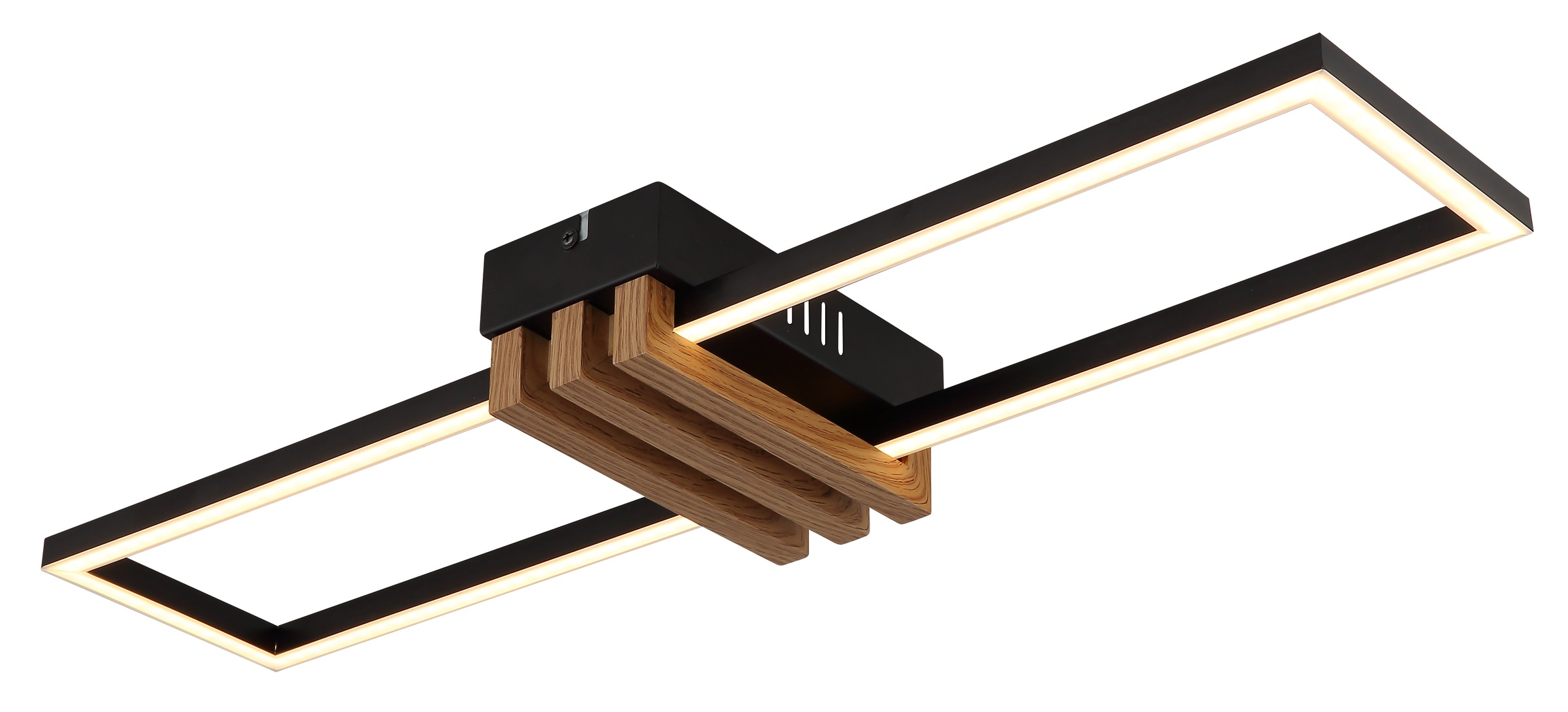 GLOBO LIGHTING Deckenleuchte »DAKARI I« LED-Modul 1 Stk. Warmweiß Deckenlampe Wohnzimmer-Leuchte Schlafzimmer-Leuchte Flur Küche