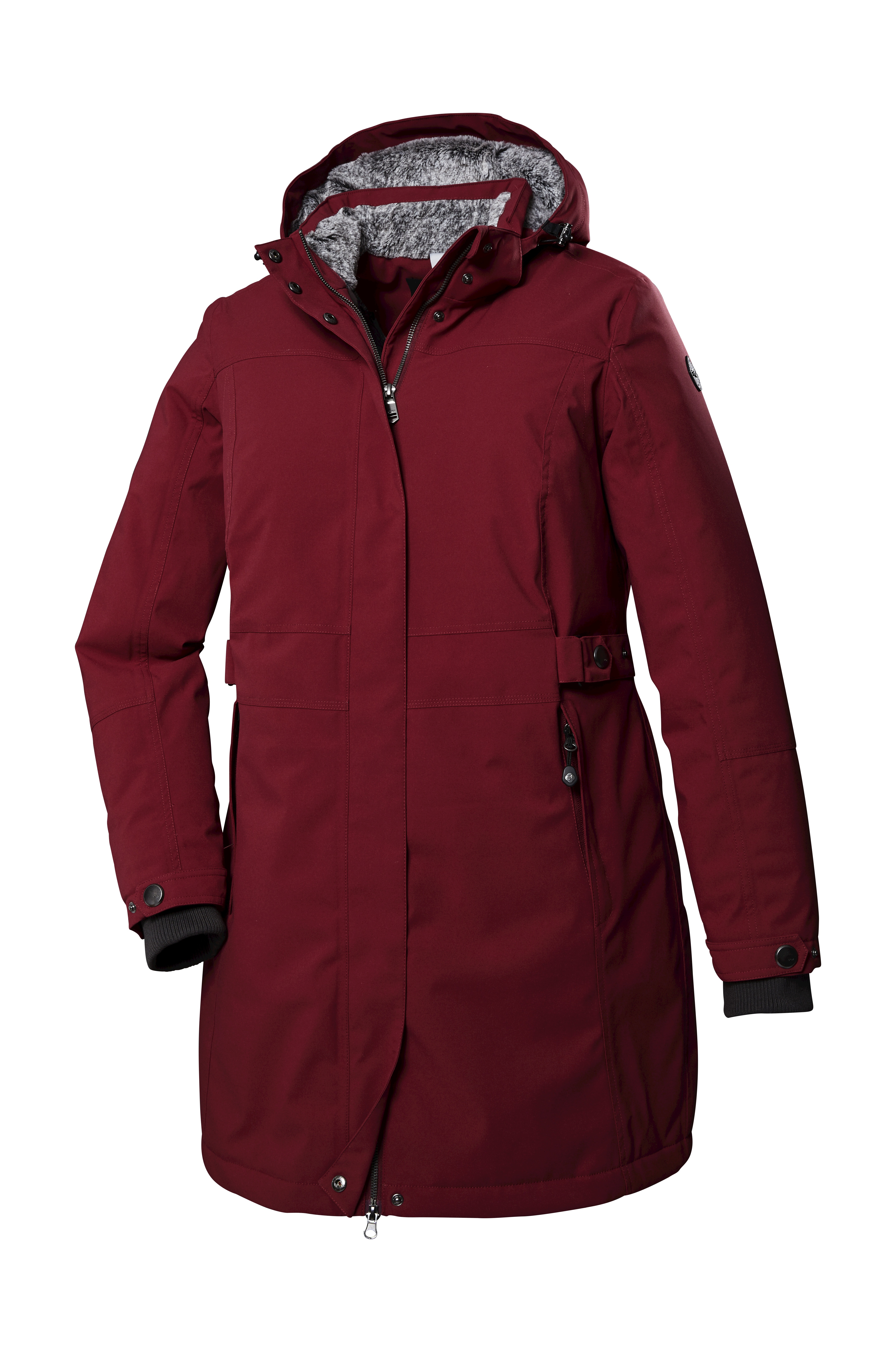 Thumbnail - STOY Parka "STW 11 WMN PRK", Wasserdichter, atmungsaktiver Damenparka mit abnehmbarer Kapuze