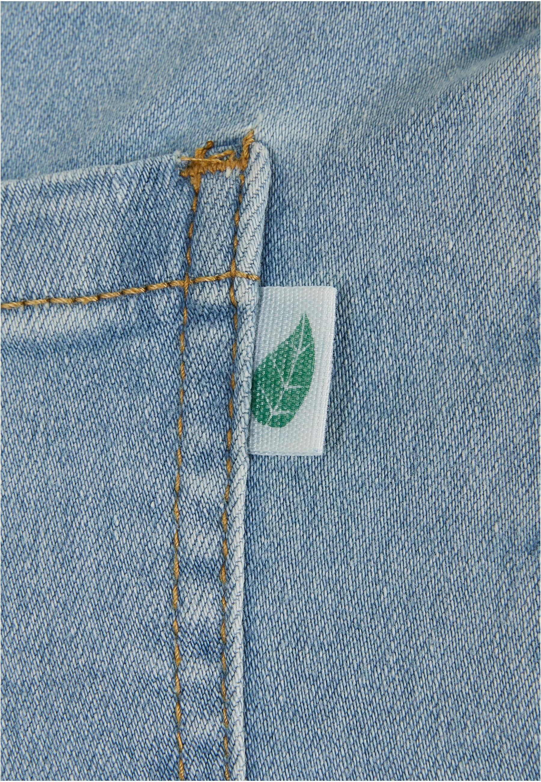 URBAN CLASSICS Jerseyrock »Urban Classics Damen Ladies Organic Stretch Denim Mini Skirt«, (1 tlg.)