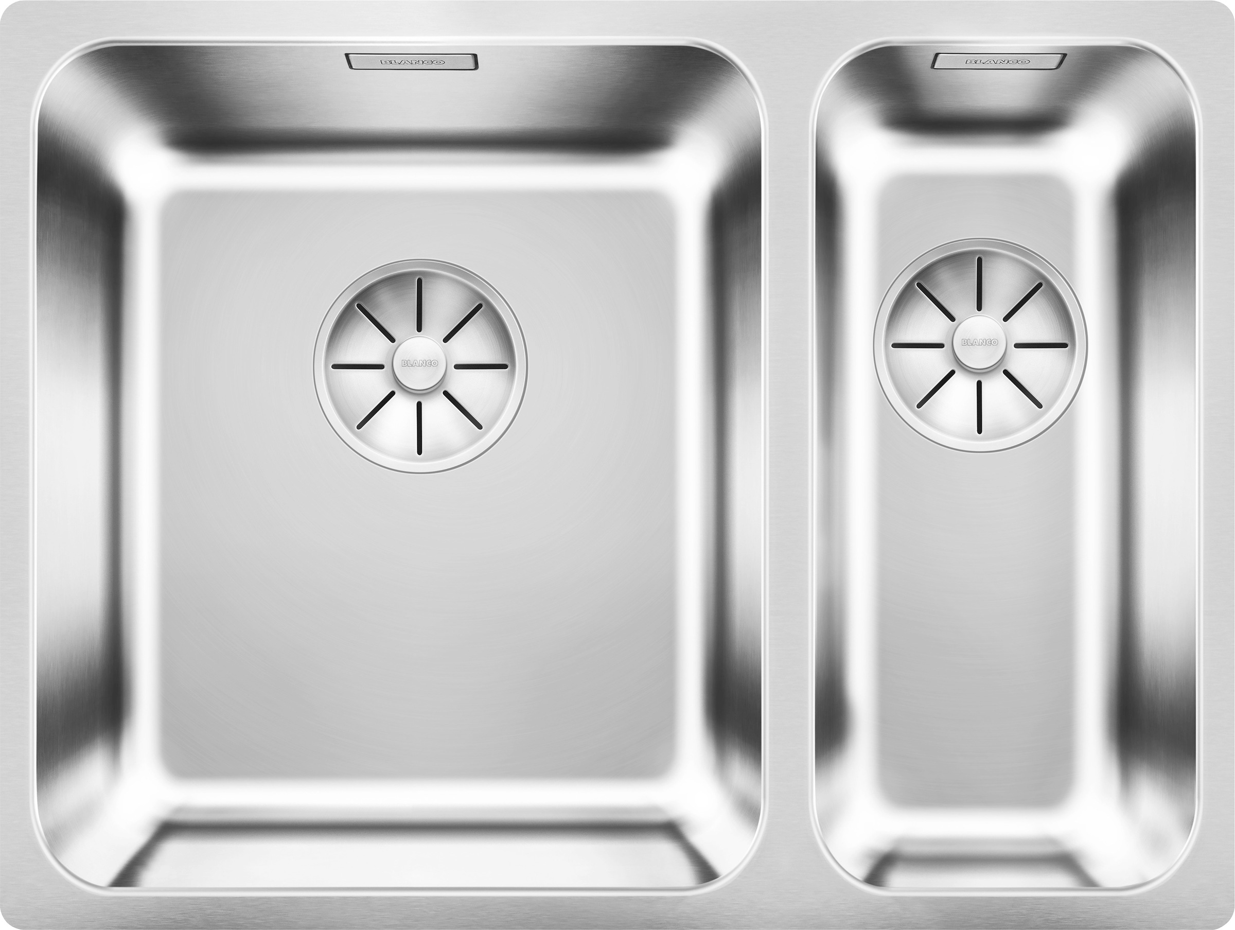Blanco Edelstahlspüle "SOLIS 340/180-IF" 1 Stk. tlg. zum wechselseitigen Einbau geeignet