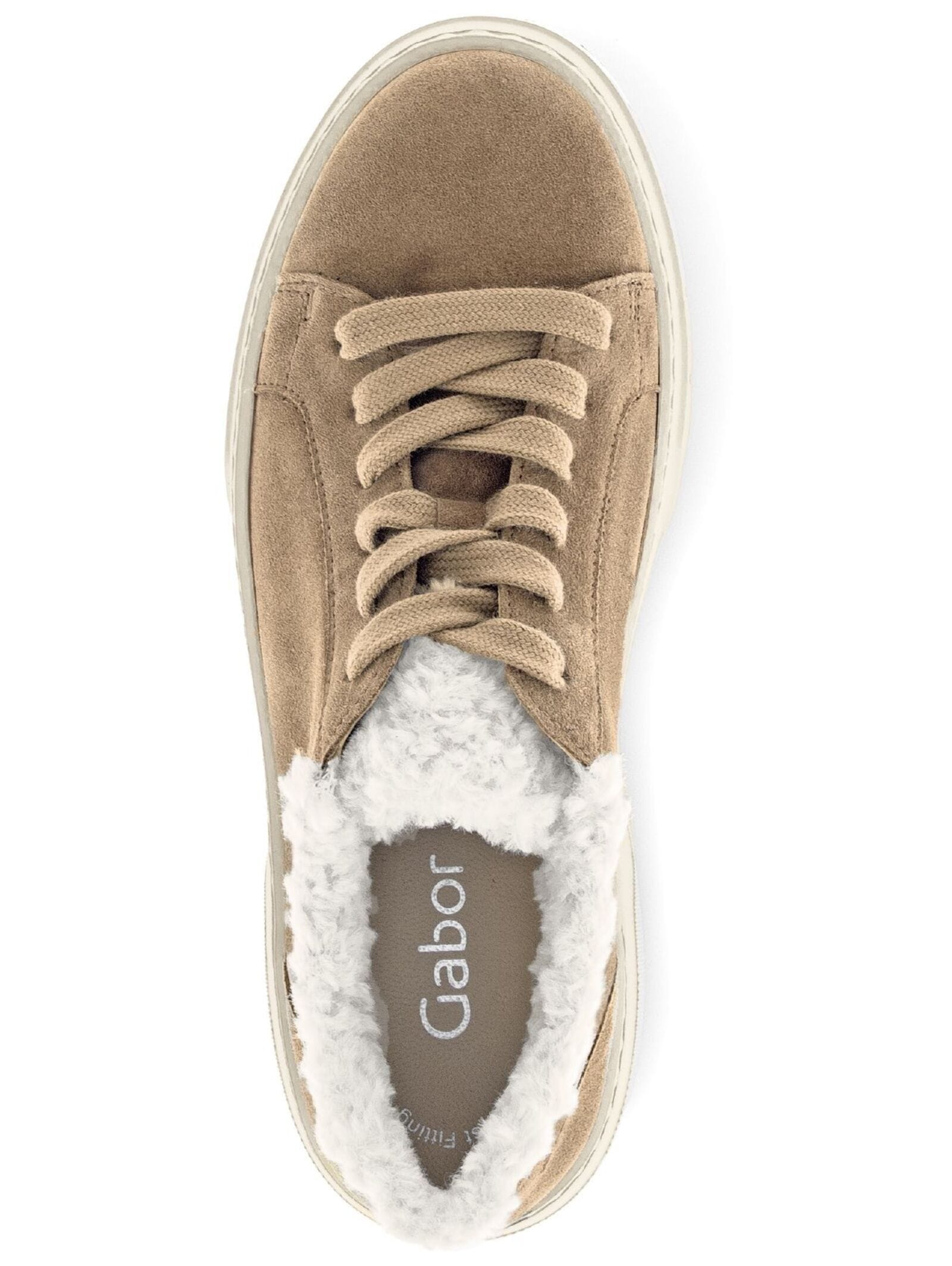 Gabor Plateausneaker »Gabor Sneaker Veloursleder/Textil«