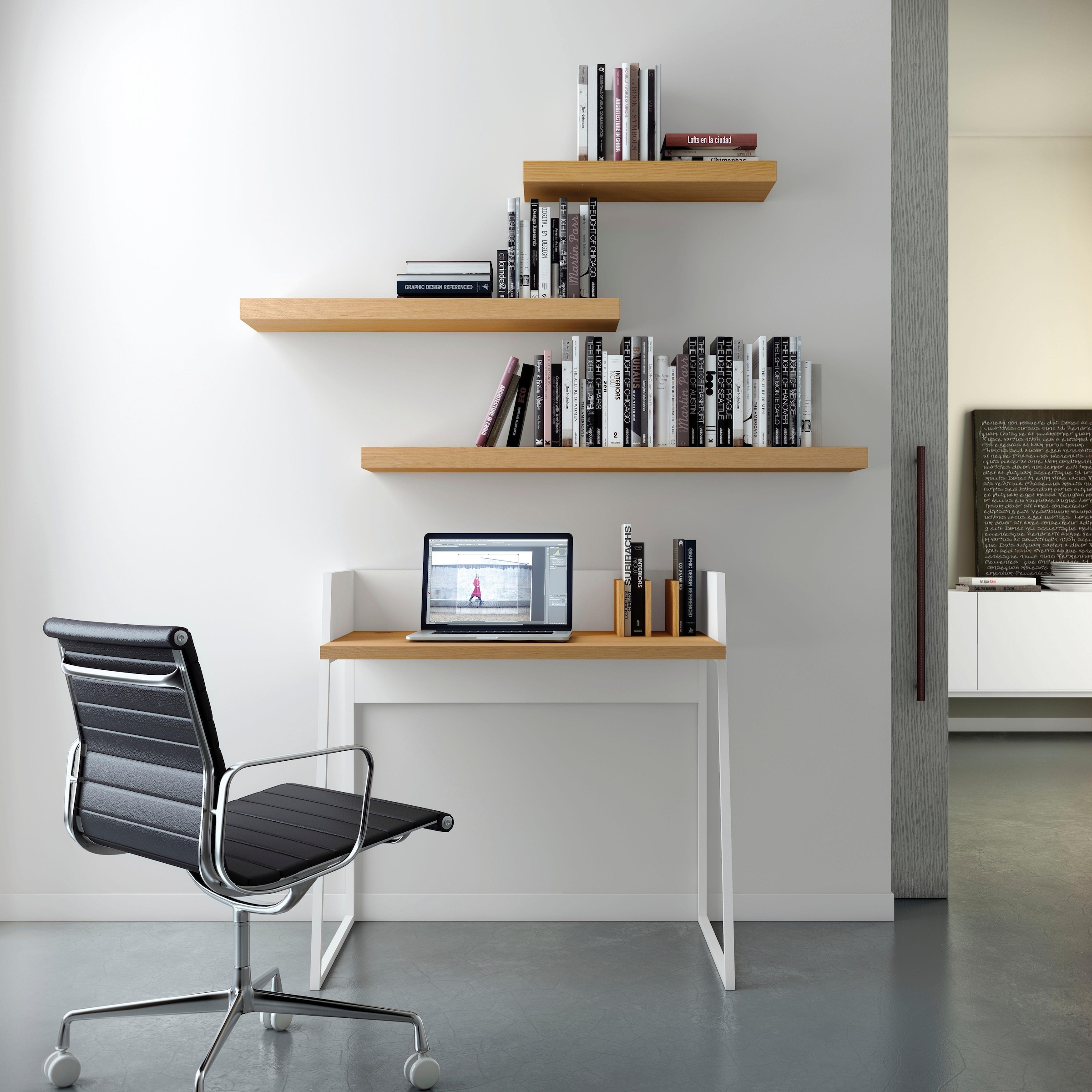 TemaHome Wandboard »Balda«, mit einer Metallstange zur Wandmontage, in unterschiedlichen Größen