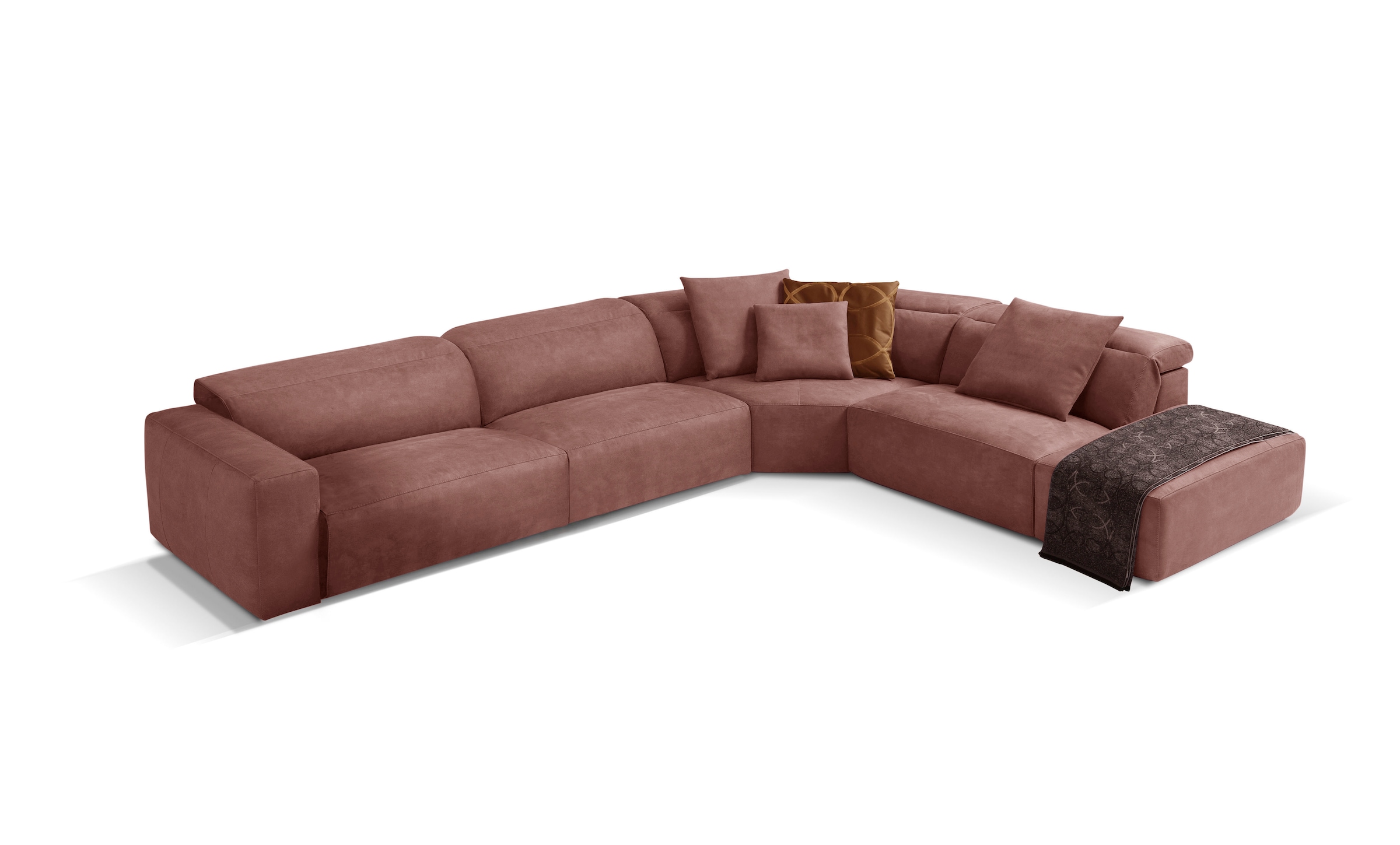 Egoitaliano Ecksofa "Beverly, extravangantes Designsofa mit erstklassigem S günstig online kaufen