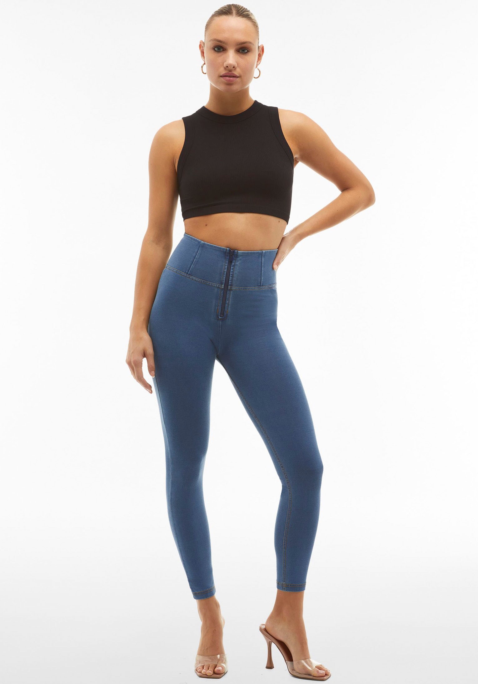 Freddy Jeggings "WRUP4 SUPERSKINNY" mit Lifting & Shaping Effekt, superskinny in 7/8-Länge